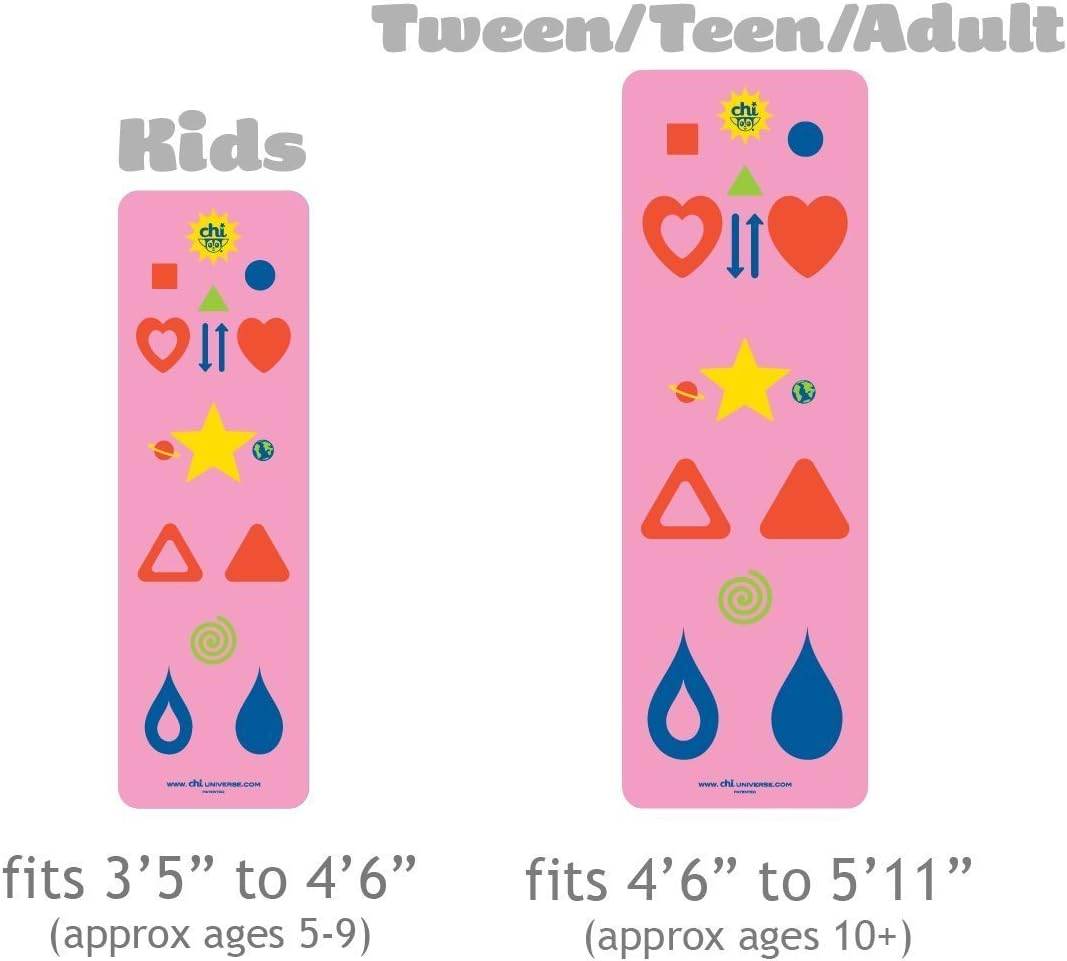 Yoga Mat, Yoga Game, Kids, Tween, Adult sizes, How-To Poster, Free Game App, Follow the Symbols, Aligns the Body, Easy to Learn, All Levels, Chi Mat, Yoga, Fitness, Exercise, Meditation, Wellness - zenfulharmony.com
