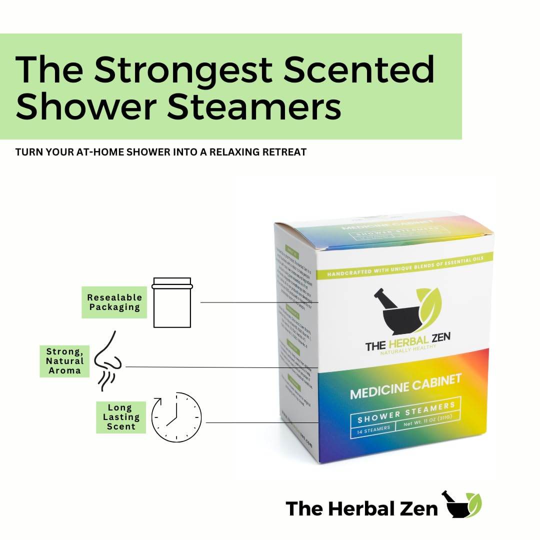 Shower Steamers Aromatherapy Variety Pack - Shower Bombs Made in the USA - Aromatherapy Bath Gifts for Women - Shower Steamers for Women - Shower Tablets Christmas Gift Stocking Stuffer - zenfulharmony.com
