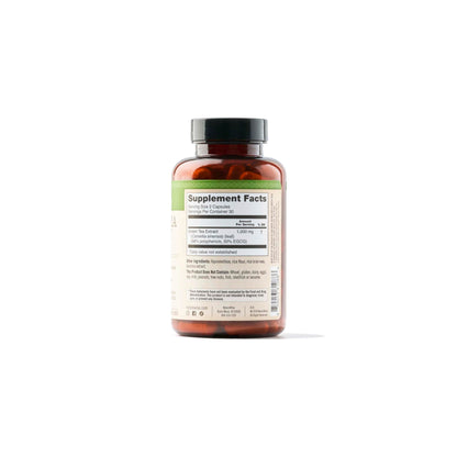NatureWise Green Tea Extract Capsules 1000 mg - 50% EGCG & 98% Polyphenols - Extra Strength Antioxidants - Vegan, Gluten Free, Non-GMO - 60 Capsules[1-Month Supply] - zenfulharmony.com