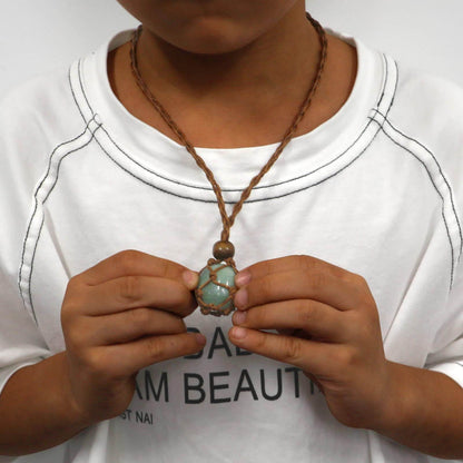 7 Chakra Healing Crystal Necklace Set - Boho Handmade Cord Cage and Hippie Energy Pendant Holder Real Crystal and Healing Stone Jewelry Spiritual Gift for Women Teen Christmas Gifts - zenfulharmony.com