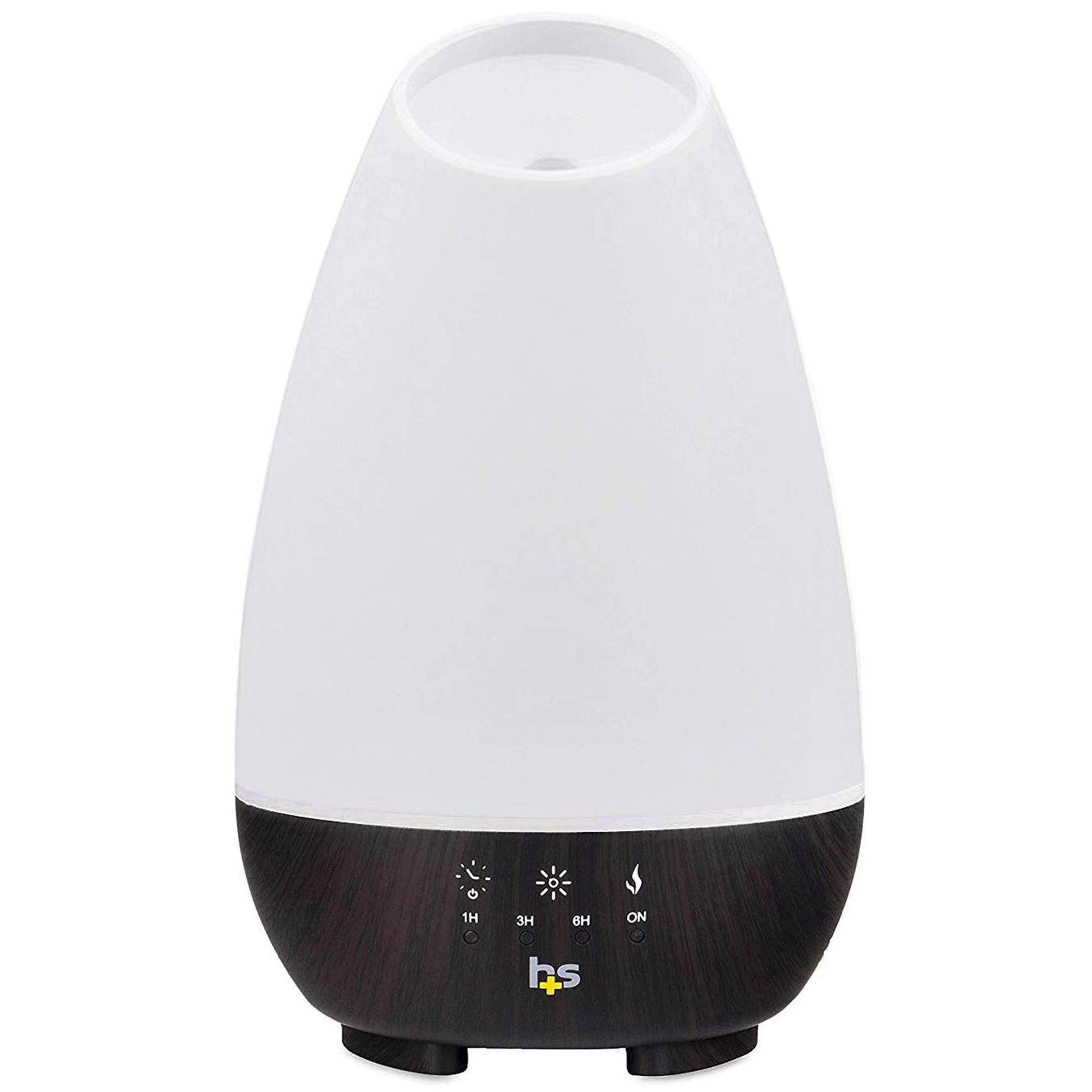 HealthSmart Essential Oil Diffuser, Cool Mist Humidifier and Aromatherapy Diffuser, FSA HSA Eligible with 500ML Tank for Large Rooms, Adjustable Timer, Mist Mode and 7 LED Light Colors, White - zenfulharmony.com