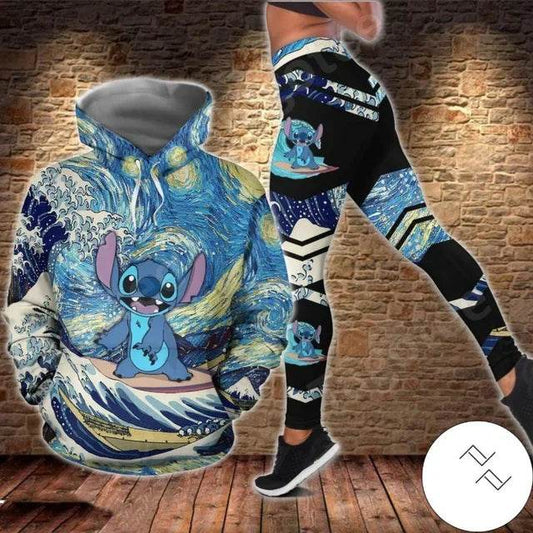 Stitch Yoga Pants Sweatpant Fashion Sport Suit Disney Mickey Yoga Suit - zenfulharmony.com