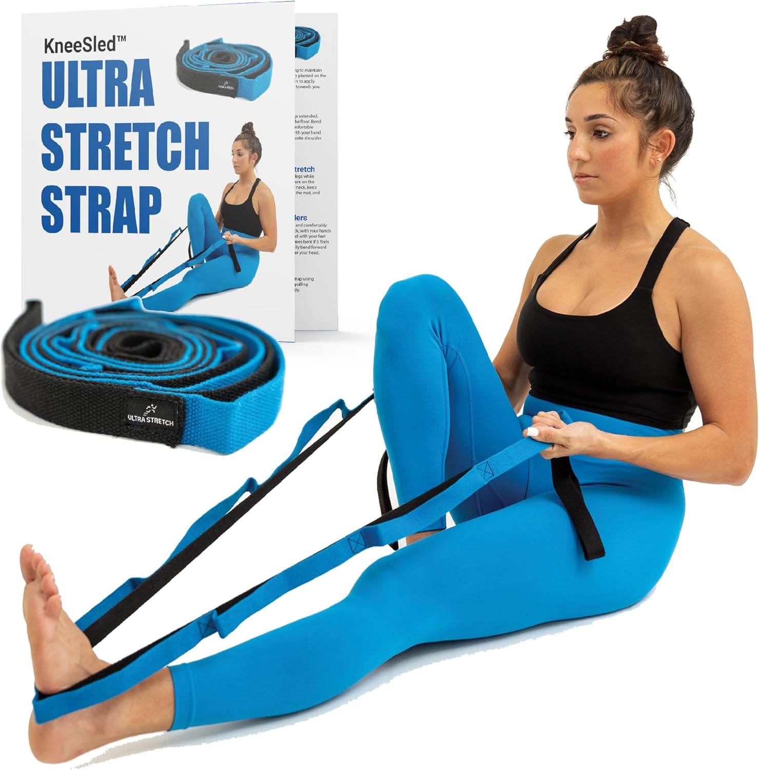 KneeSled™ Ultra Stretch Strap Best Choice for Physical Therapy U.S.A. - zenfulharmony.com