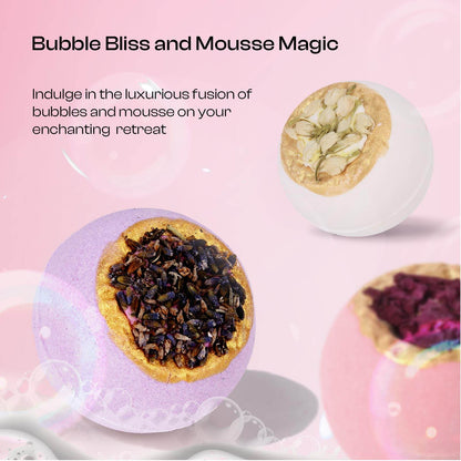 Bath Bombs Gift Sets- 6 Fizzies Luxury Large Size with Real Flowers and Natural Organic Essential Oil for Bubble SPA Bath, Self Care Gifts for Women, Mon, Daughter, Girlfriend,Pack of 6 (Multiple) - zenfulharmony.com