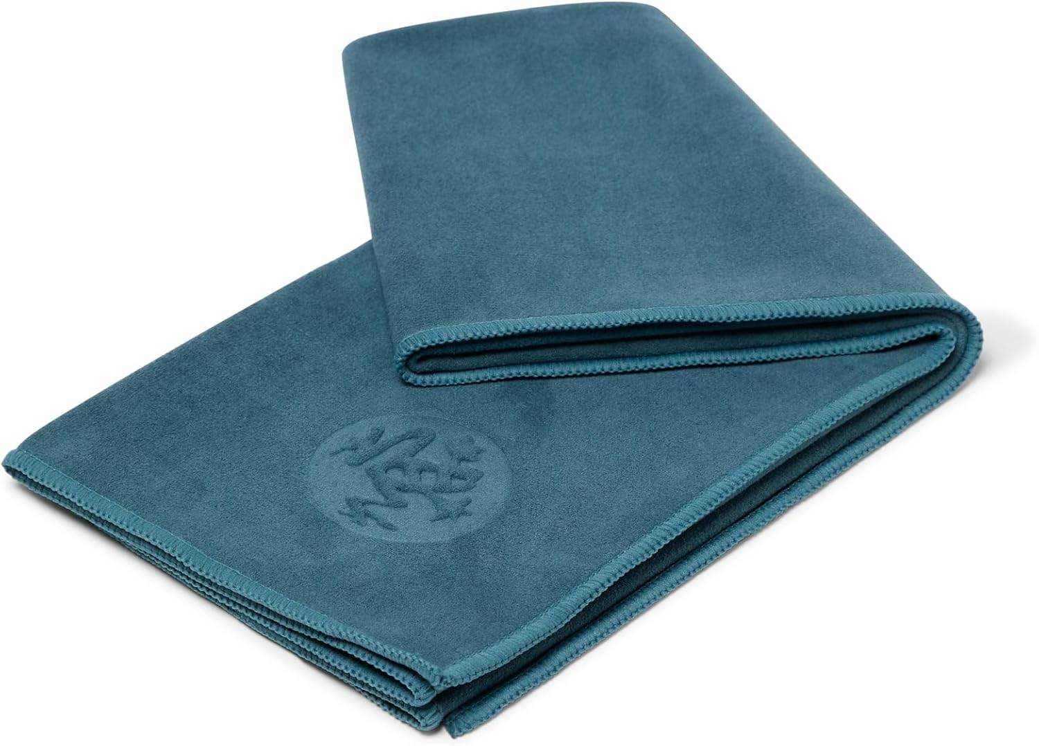 Manduka eQua Yoga Hand Towel - Quick Drying Microfiber, Lightweight, Yoga Accessories Easy for Travel - zenfulharmony.com