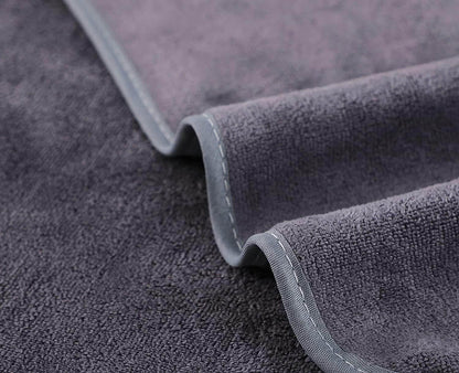 Microfiber Gym Towels Bigger Size Super Soft for Exercise Fitness, Sports, Workout, 380-GSM 15-Inch x 31-Inch Quick-Drying Towels (3 Pack, Grey+Blue+Purple) - zenfulharmony.com