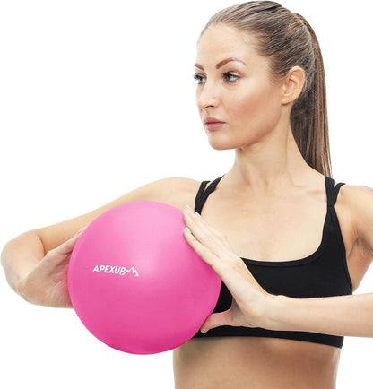 APEXUP Yoga Ball Exercise Ball, Pilates Ball, Anti Slip Stability Ball, Heavy Duty Gym Ball for Fitness, Balance, Core Workout, Physical Therapy - zenfulharmony.com