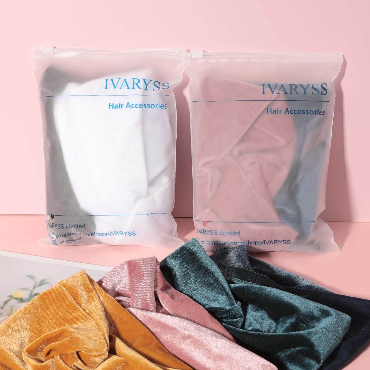 IVARYSS Headbands for Women, Non-Slip, Premium Stretchy Head Bands Hair Accessories,Wear for Yoga, Fashion, Working Out, Travel or Running, 6 Pack, Neutral - zenfulharmony.com