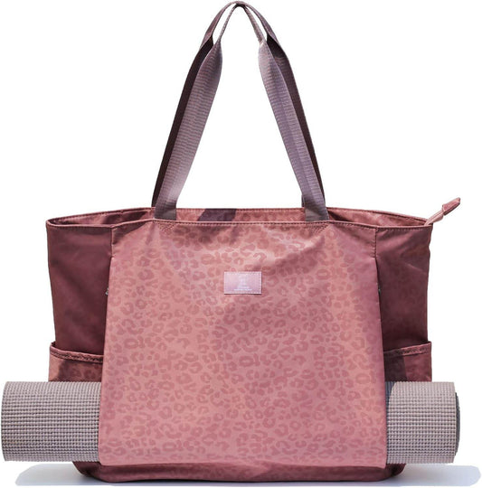 ESVAN Yoga Mat Bag Yoga Tote Carrier Shoulder Bag Carryall Tote for Office,Yoga,Pilates,Travel,Beach and Gym - zenfulharmony.com