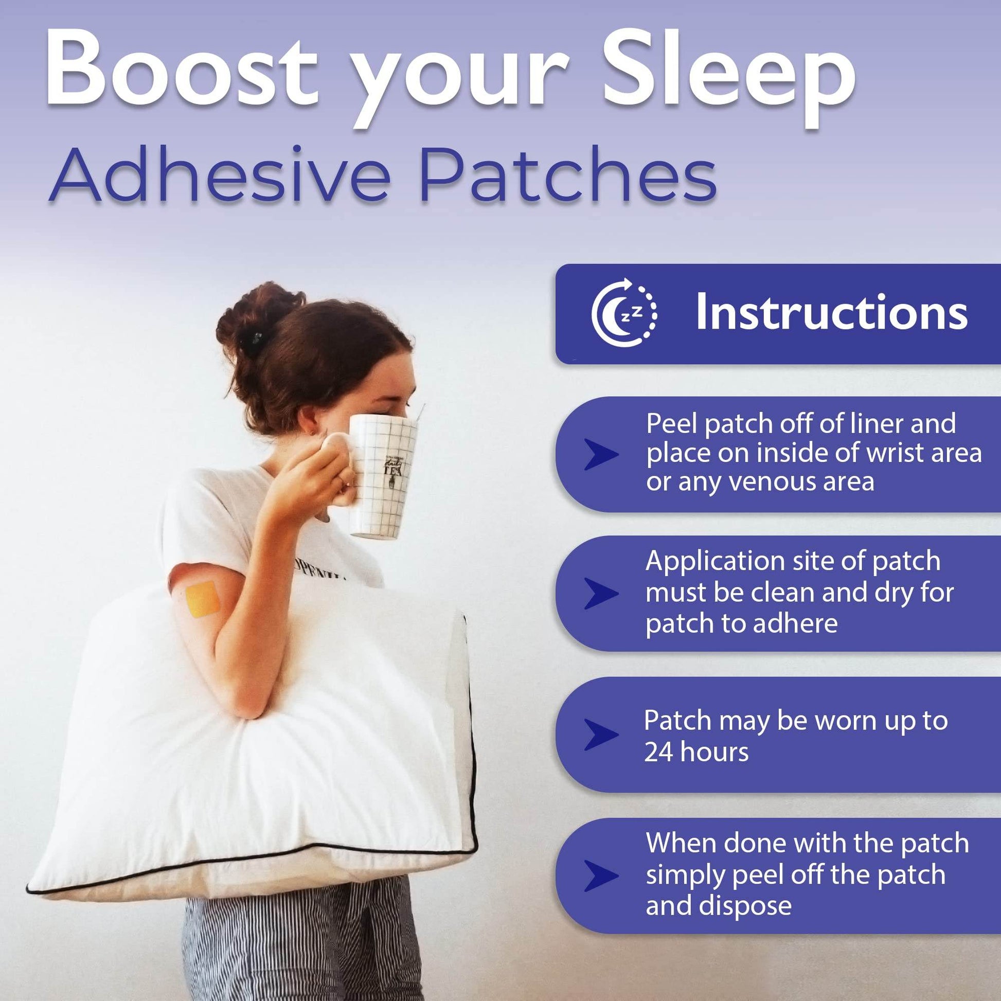 Boost Patches Herbal And Nutritional Sleep Supplements 28 Count (Pack of 7) - zenfulharmony.com