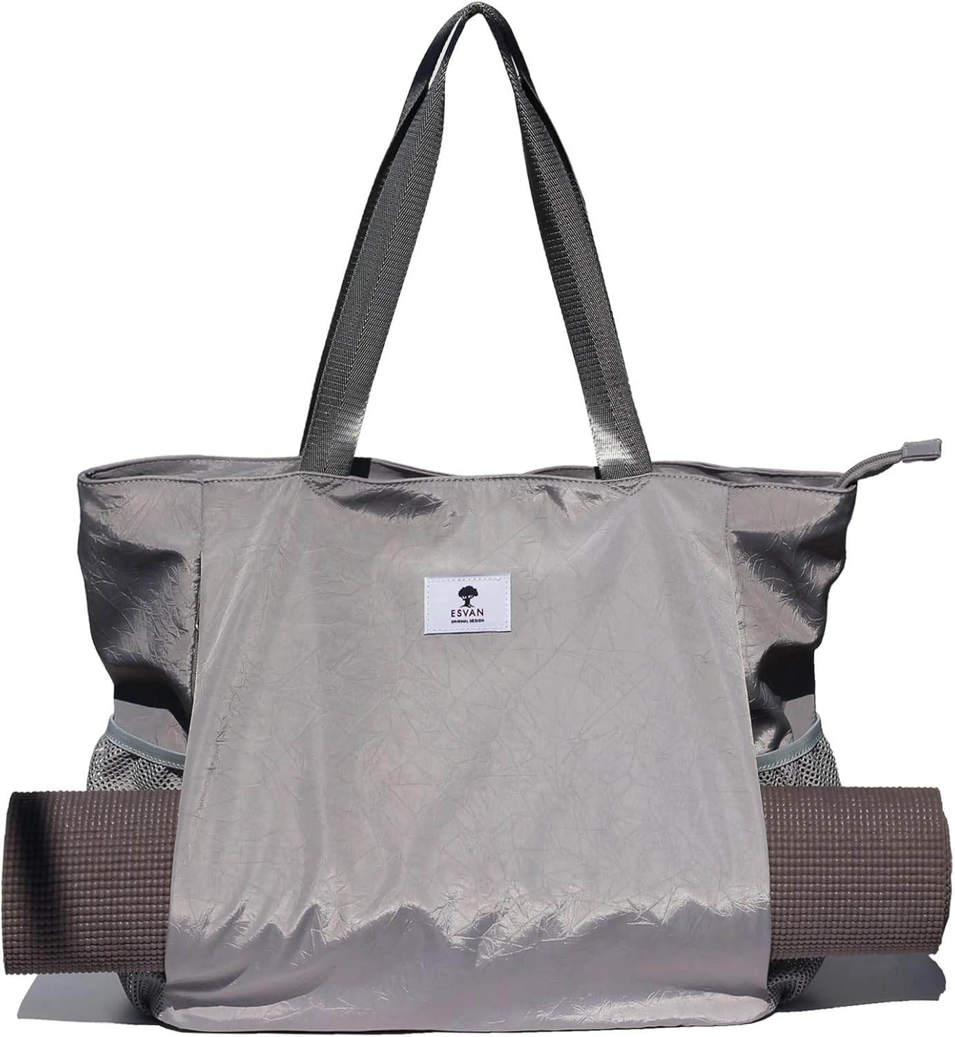 ESVAN Yoga Mat Bag Yoga Tote Carrier Shoulder Bag Carryall Tote for Office,Yoga,Pilates,Travel,Beach and Gym - zenfulharmony.com