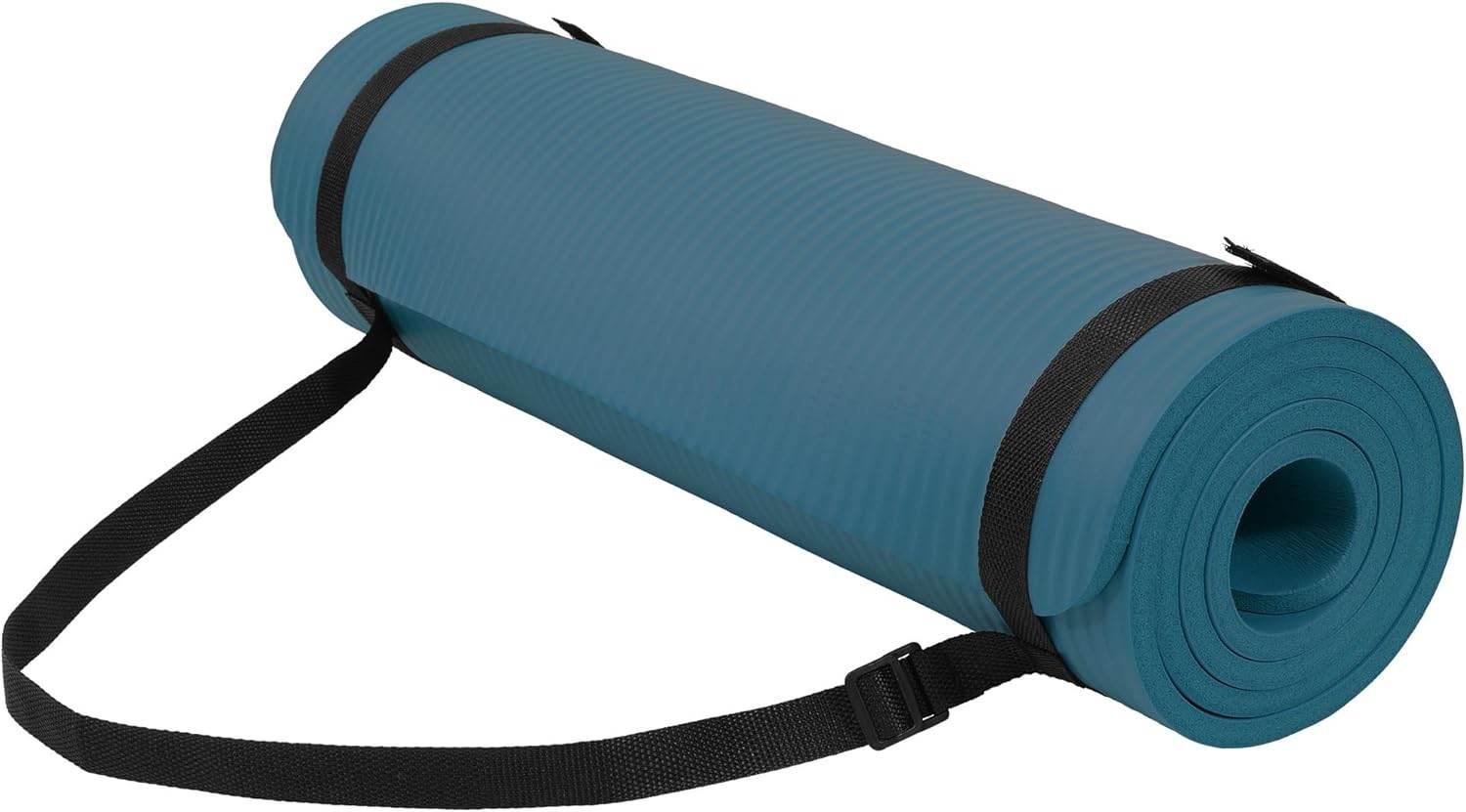 Yoga Mat, 1/2-Inch Extra Thick High Density Exercise Mat, Anti-Tear Exercise Yoga Mat with Carrying Strap, Suitable for Various Yoga Exercises - zenfulharmony.com