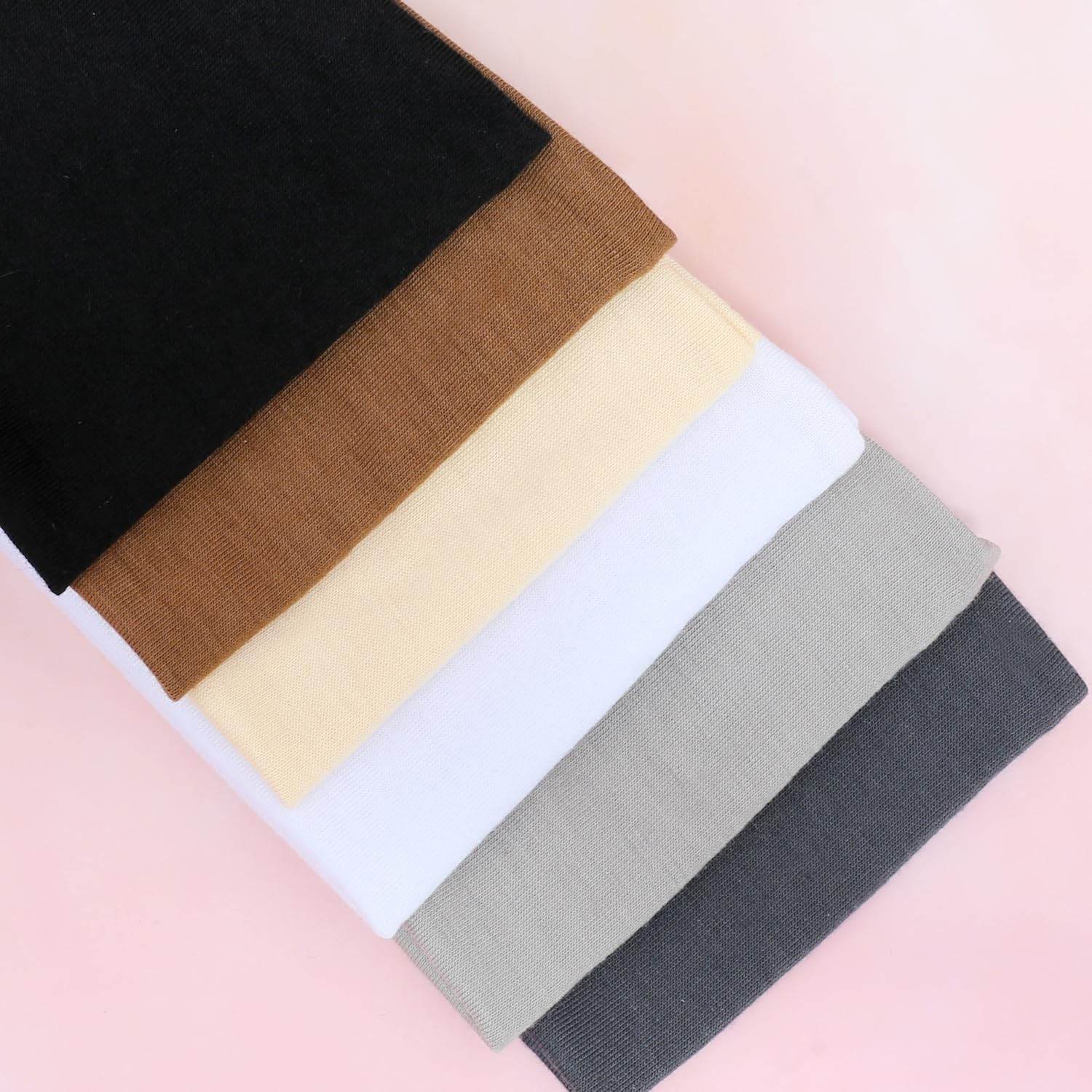 IVARYSS Headbands for Women, Non-Slip, Premium Stretchy Head Bands Hair Accessories,Wear for Yoga, Fashion, Working Out, Travel or Running, 6 Pack, Neutral - zenfulharmony.com