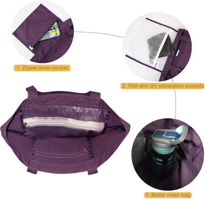 Women Yoga Mat Bag Canvas Tote For, Yoga Bags And Carriers Fits All Your Stuff, Pilates, Travel Office Beach Workout - zenfulharmony.com