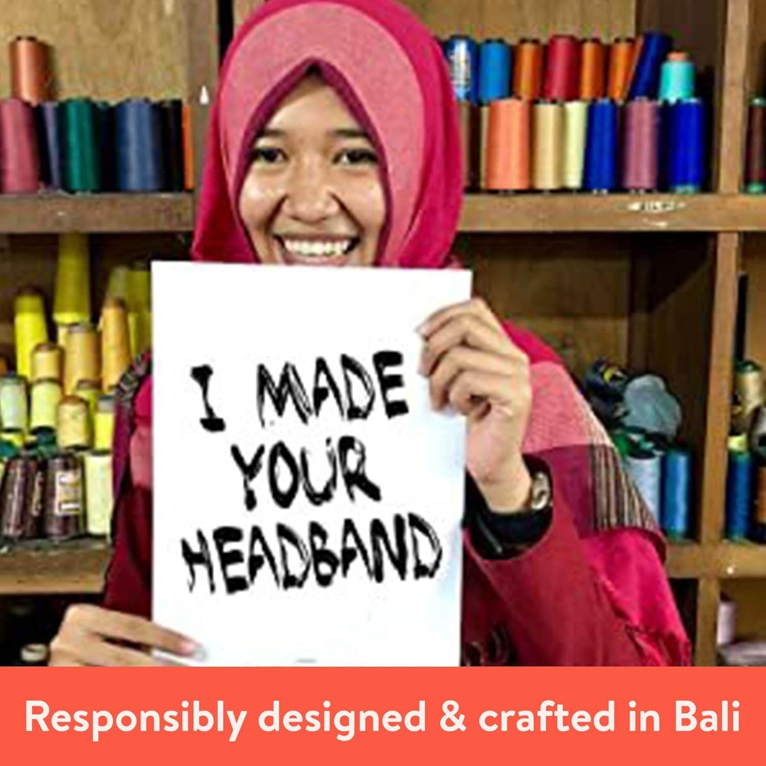 BLOM Non Slip Headbands - Wide, Multi-Style for Fashion, Travel, or Running - Gym Wrap - zenfulharmony.com