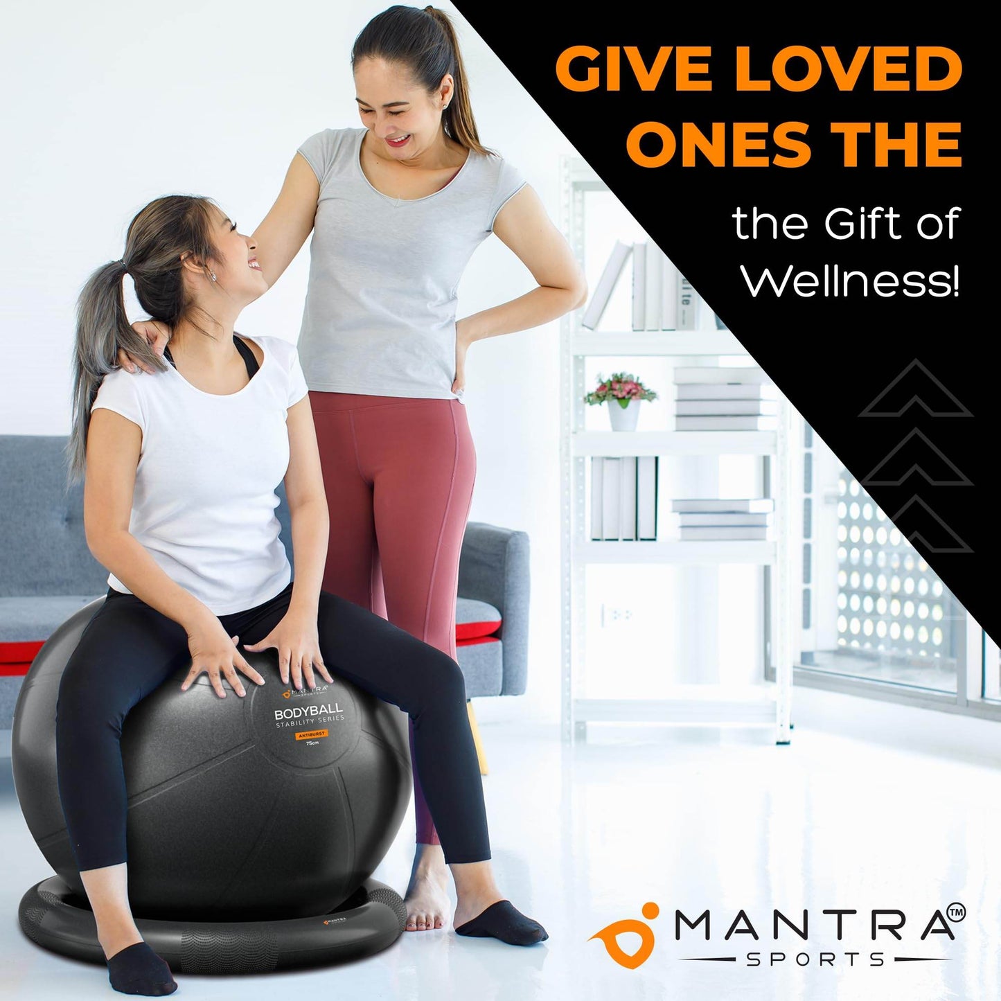 Yoga Ball Chair Exercise Ball Chair for Office with Base, Yoga Ball for Pregnancy Ball Stability Ball & Birth Ball for Labor, Swiss Ball Gym Ball for Exercising, Workout Ball Fitness Ball for Desk - zenfulharmony.com