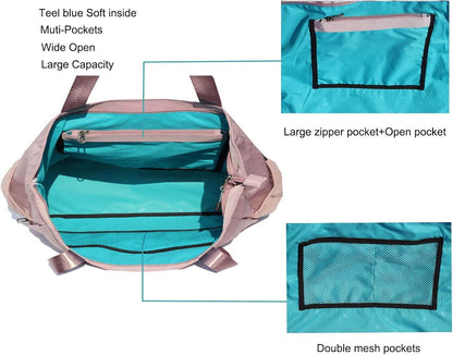 ESVAN Yoga Mat Bag Yoga Tote Carrier Shoulder Bag Carryall Tote for Office,Yoga,Pilates,Travel,Beach and Gym - zenfulharmony.com