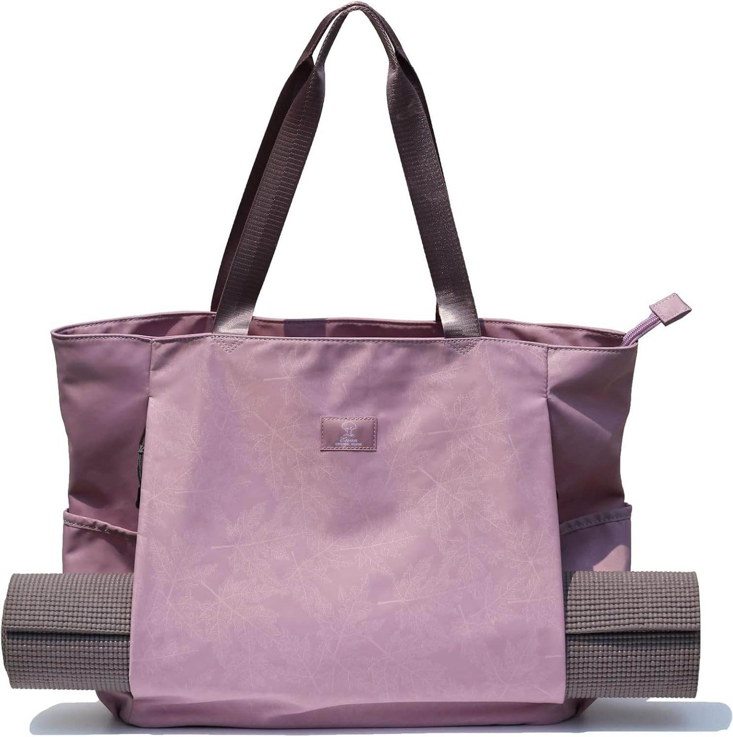 ESVAN Yoga Mat Bag Yoga Tote Carrier Shoulder Bag Carryall Tote for Office,Yoga,Pilates,Travel,Beach and Gym - zenfulharmony.com