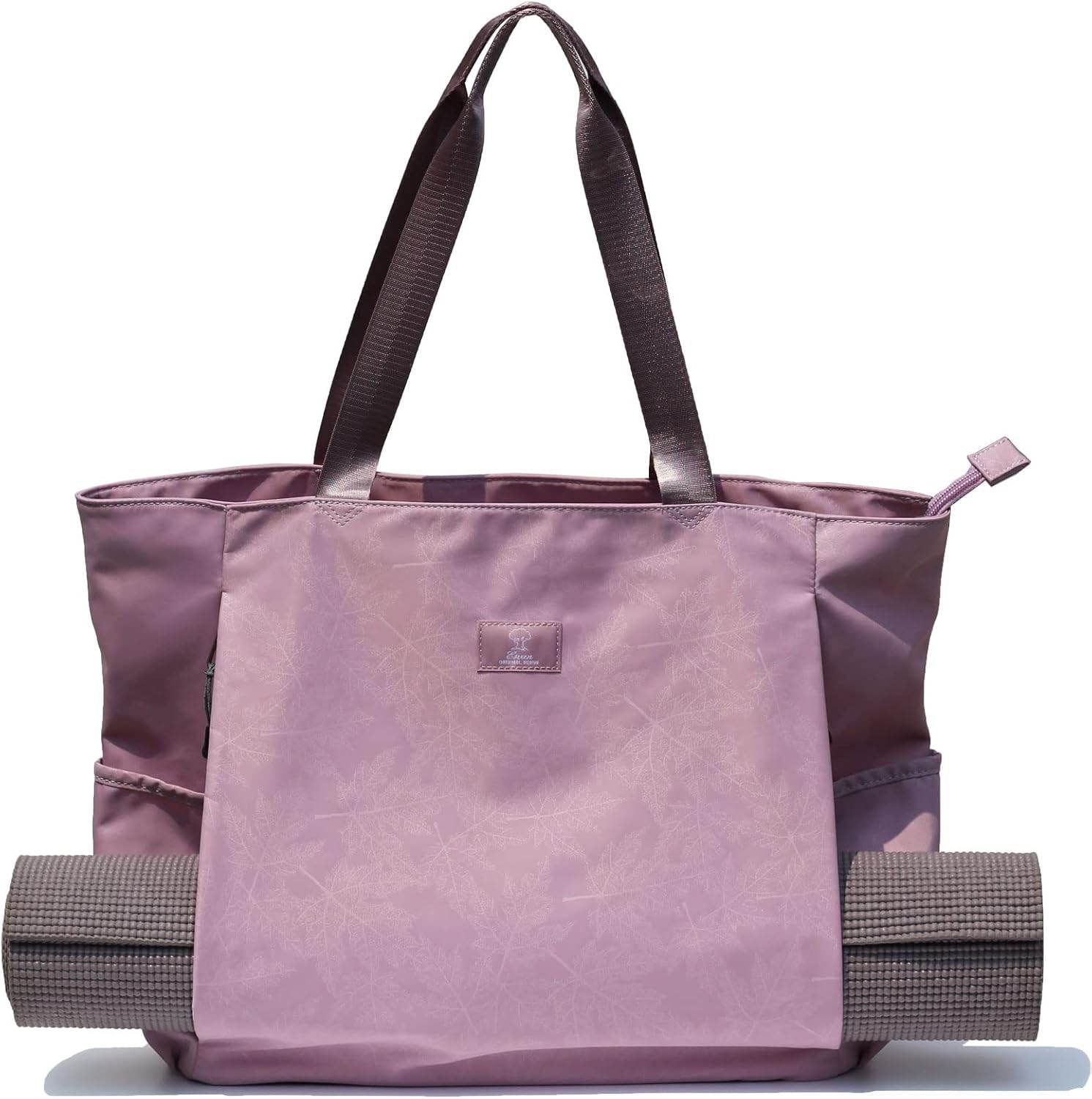 ESVAN Yoga Mat Bag Yoga Tote Carrier Shoulder Bag Carryall Tote for Office,Yoga,Pilates,Travel,Beach and Gym - zenfulharmony.com