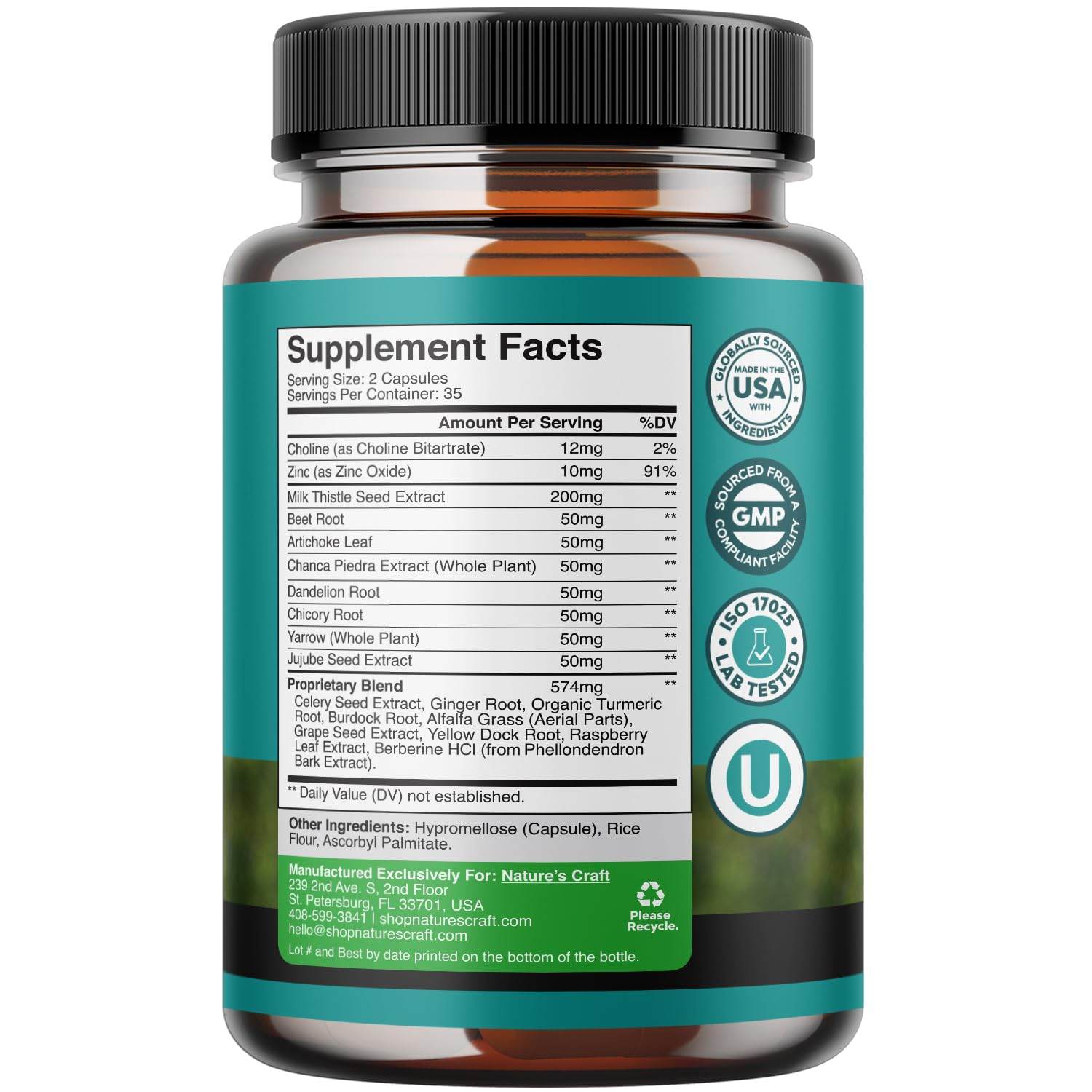 Liver Cleanse and Detox & Repair Formula - Herbal Liver Support Supplement with Milk Thistle Dandelion Root & Artichoke Extract for Liver Health - Silymarin Milk Thistle Liver Detox Capsules - zenfulharmony.com