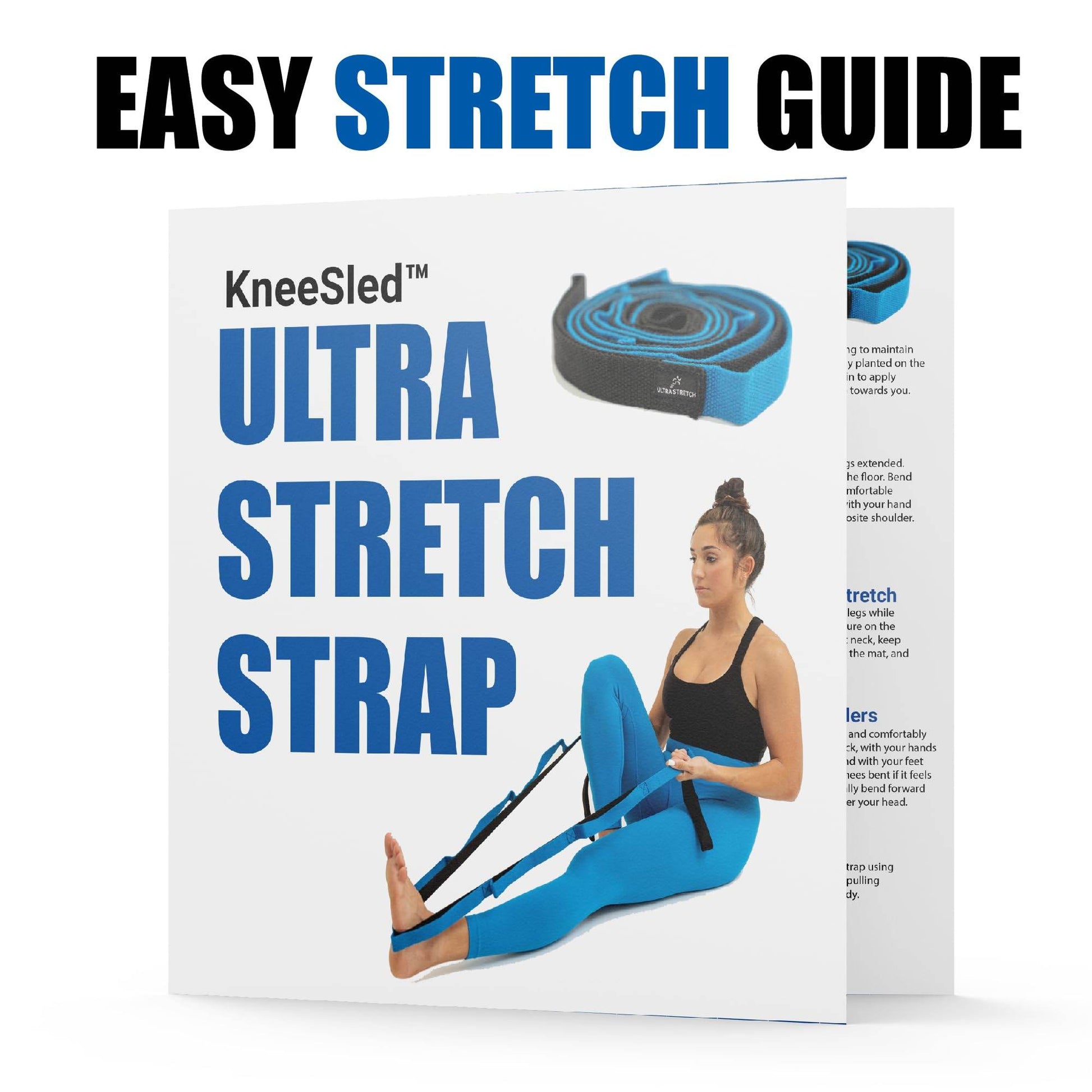 KneeSled™ Ultra Stretch Strap Best Choice for Physical Therapy U.S.A. - zenfulharmony.com