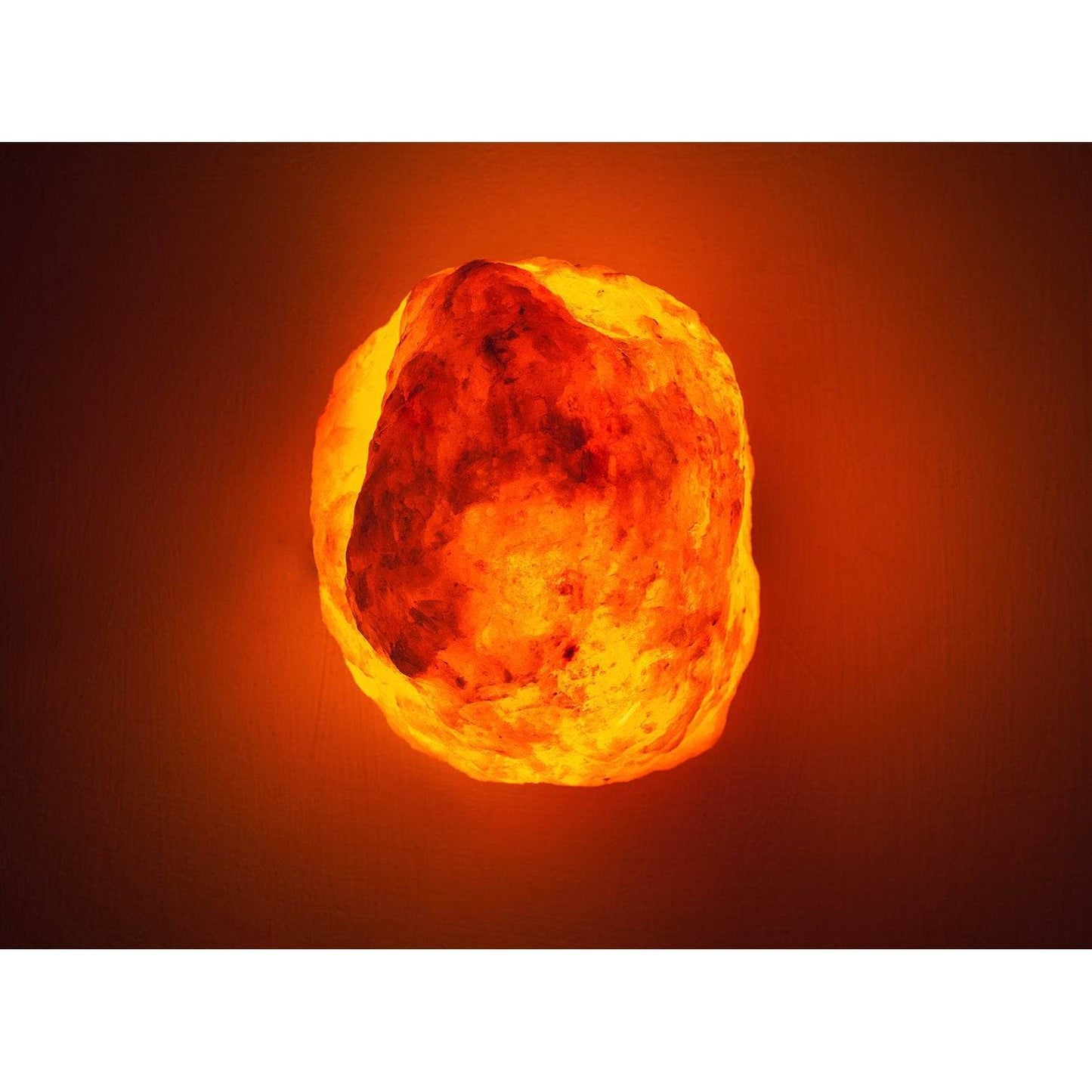 The Body Source Himalayan Salt Lamp 10-12 inches (11-15Ib), Includes Dimmer Switch and Night Light - All Natural Salt Lamp with Handcrafted Wooden Base and Light Bulb Replacement - zenfulharmony.com