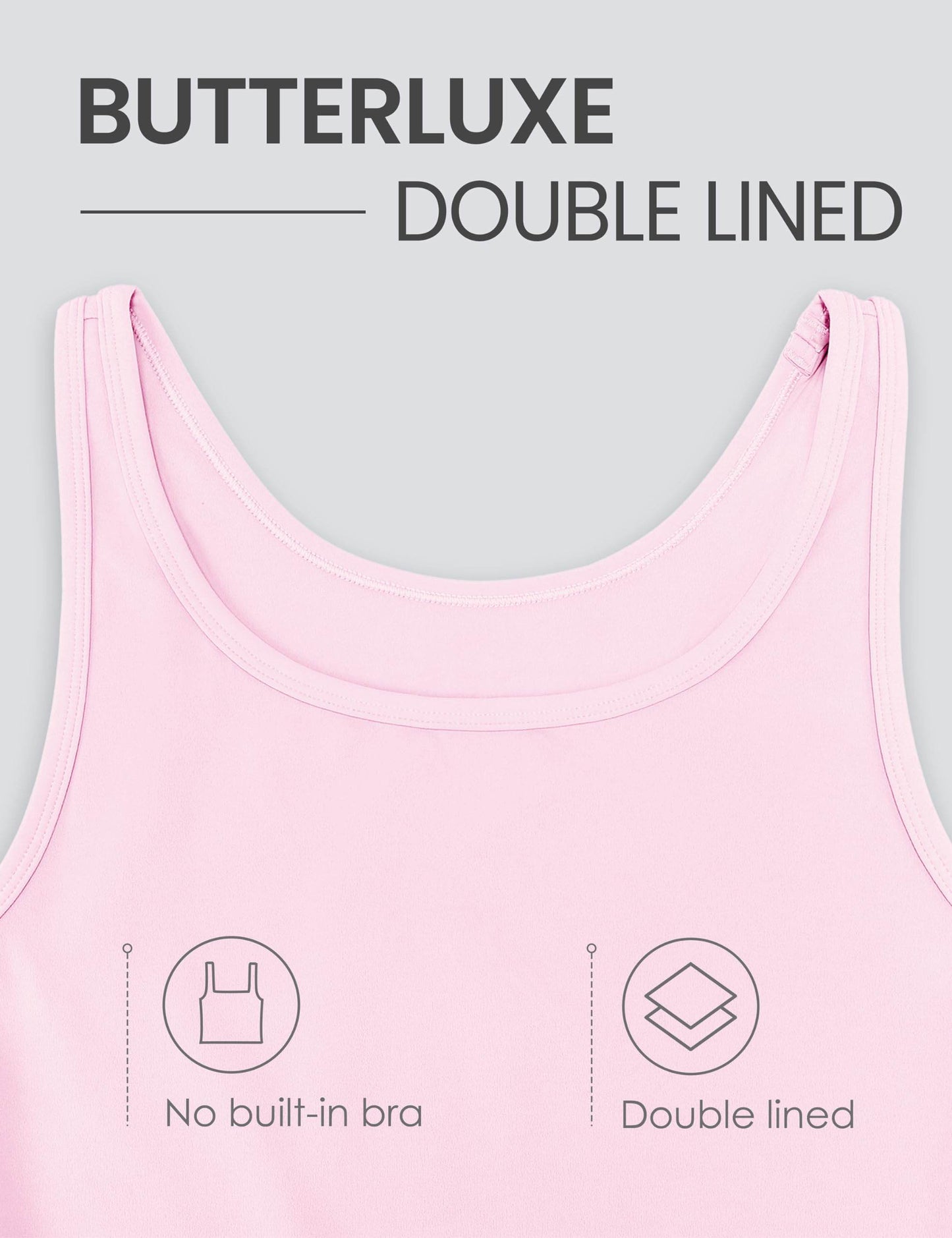 CRZ YOGA Womens Butterluxe Double Lined Tank Tops Scoop Neck Racerback Workout Tanks Sleeveless Casual Cropped Top Pink Peony Medium - zenfulharmony.com