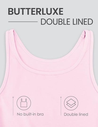 CRZ YOGA Womens Butterluxe Double Lined Tank Tops Scoop Neck Racerback Workout Tanks Sleeveless Casual Cropped Top Pink Peony Medium - zenfulharmony.com