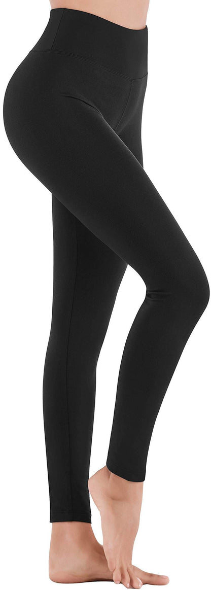 IUGA High Waisted Leggings for Women Running Workout Leggings with Inner Pocket Yoga Pants for Women Black - zenfulharmony.com