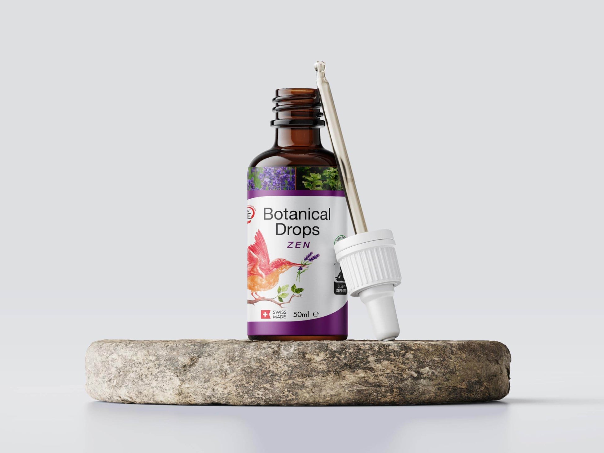 element one Botanical Zen Drops is Natural Stress Relief Supplement, Herbal Drops Anxiety Relief Supplement, Sleep Support & Relaxation, Plant-Based Sleep Supplement Promotes Relaxation - zenfulharmony.com