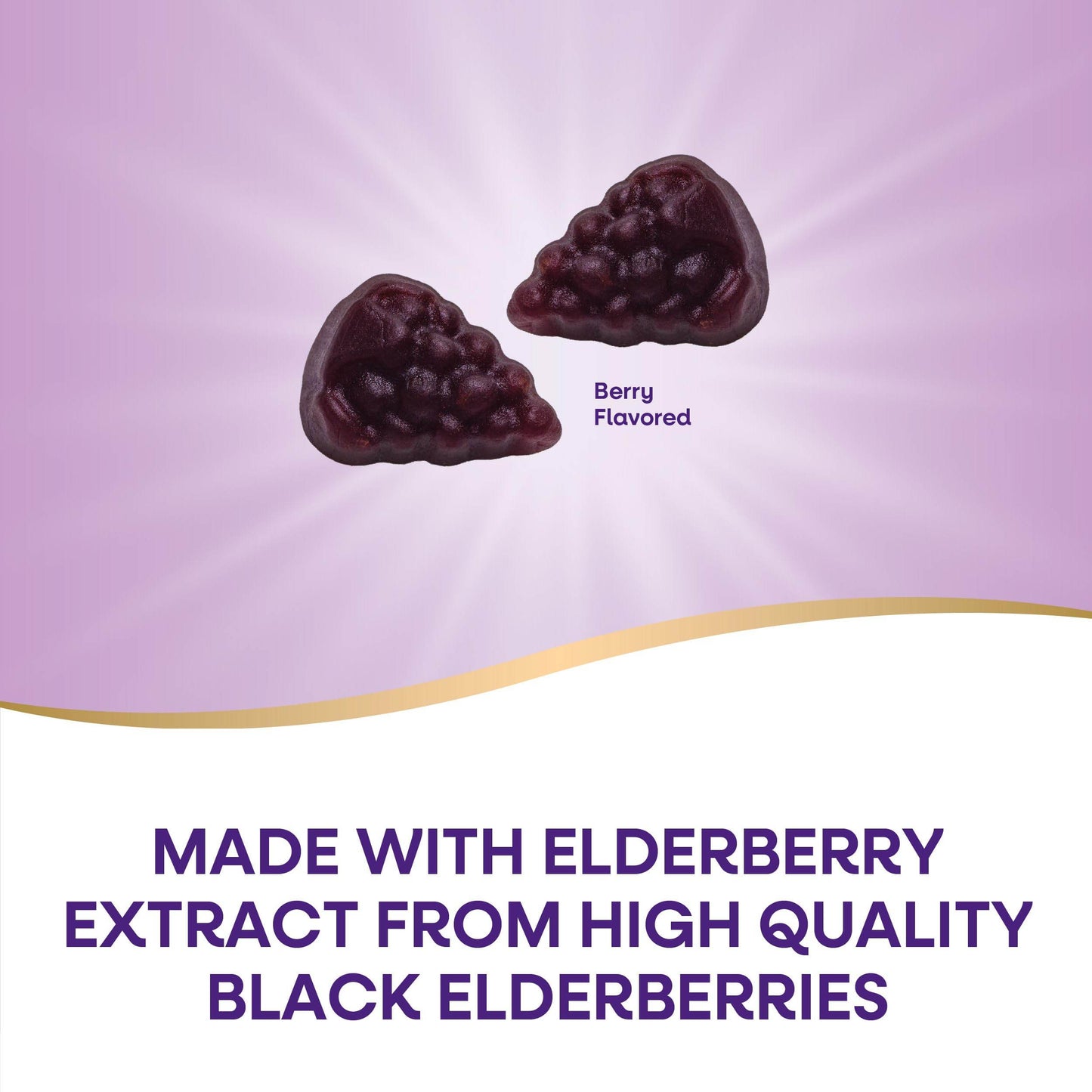 Nature’s Way Sambucus Elderberry Immune Gummies, Daily Immune Support for Kids and Adults*, with Vitamin C, Vitamin D3, Zinc, Gluten Free, Vegetarian, 60 Gummies (Packaging May Vary) - zenfulharmony.com