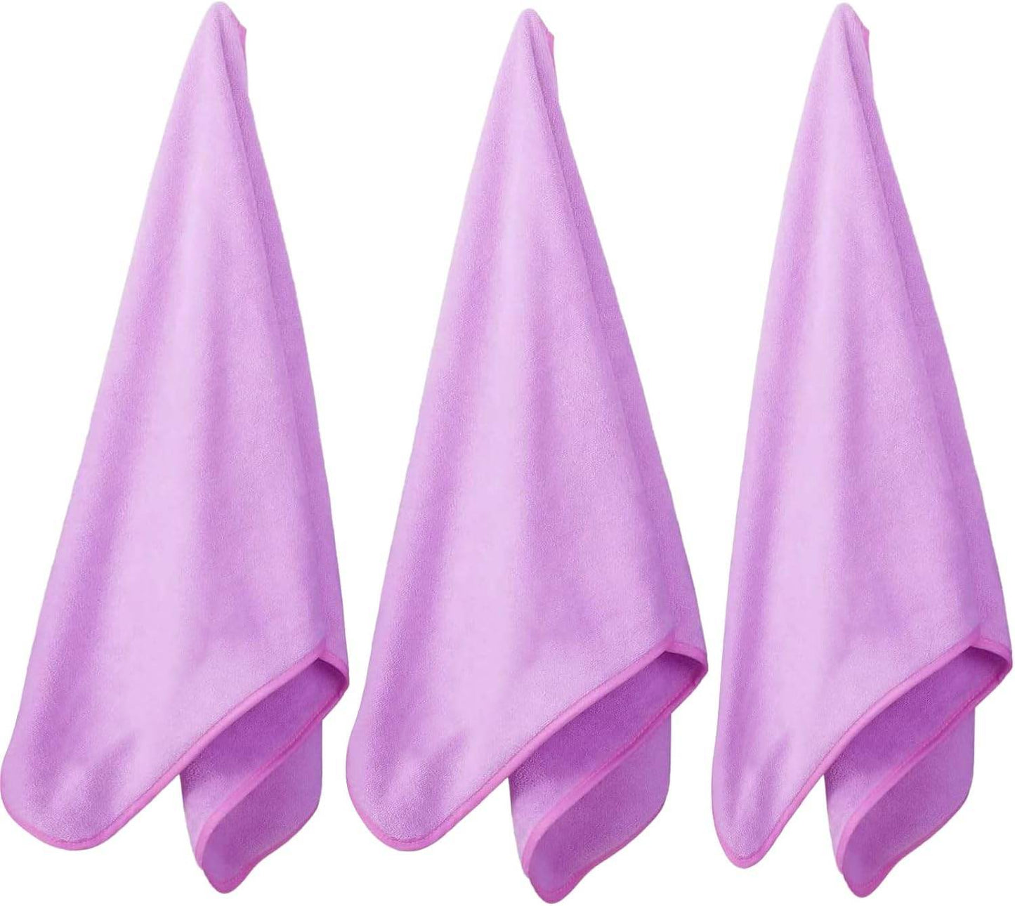 Microfiber Gym Towels Bigger Size Super Soft for Exercise Fitness, Sports, Workout, 380-GSM 15-Inch x 31-Inch Quick-Drying Towels (3 Pack, Grey+Blue+Purple) - zenfulharmony.com