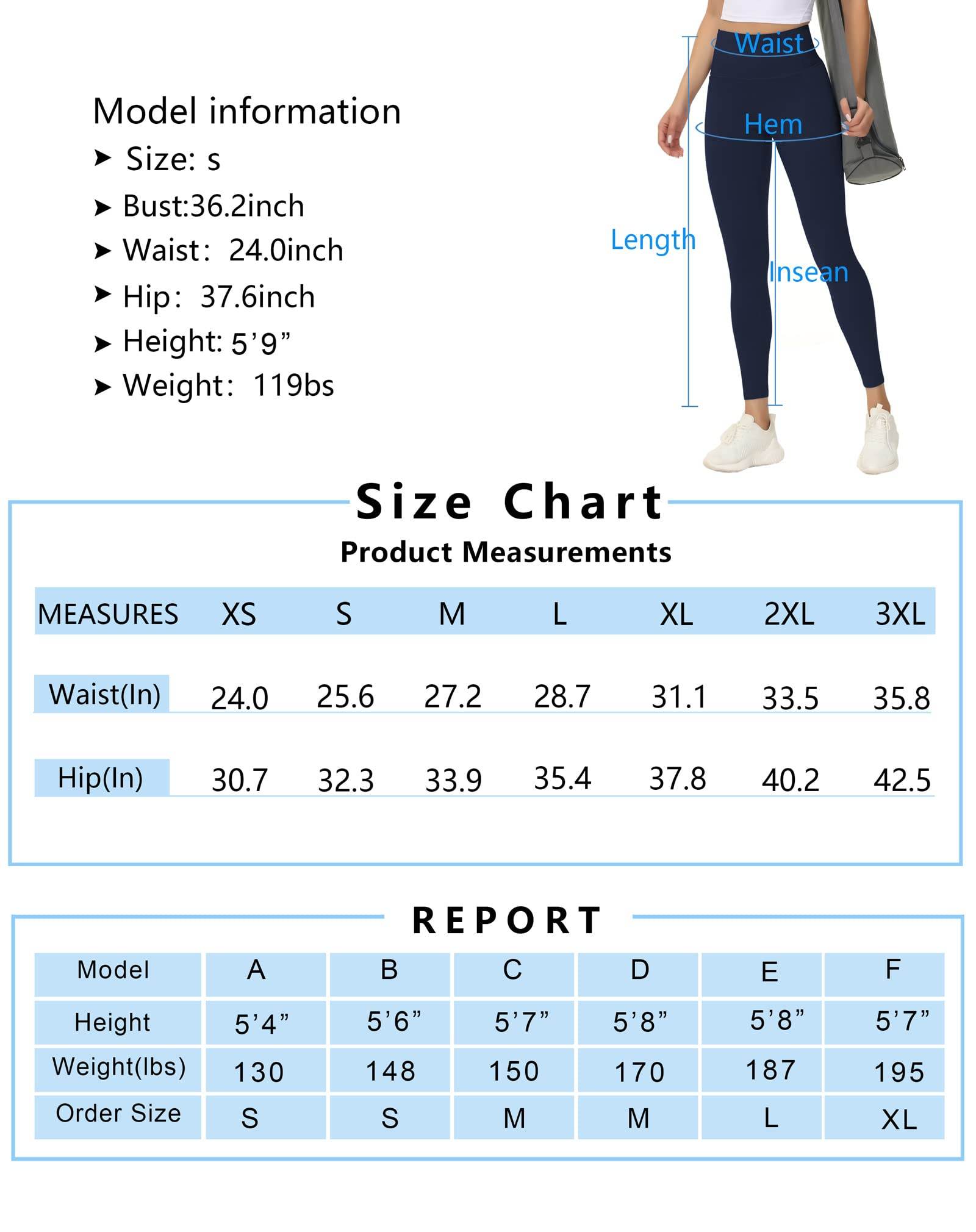 THE GYM PEOPLE Tummy Control Workout Leggings with Pockets High Waist Athletic Yoga Pants for Women Running, Fitness - zenfulharmony.com