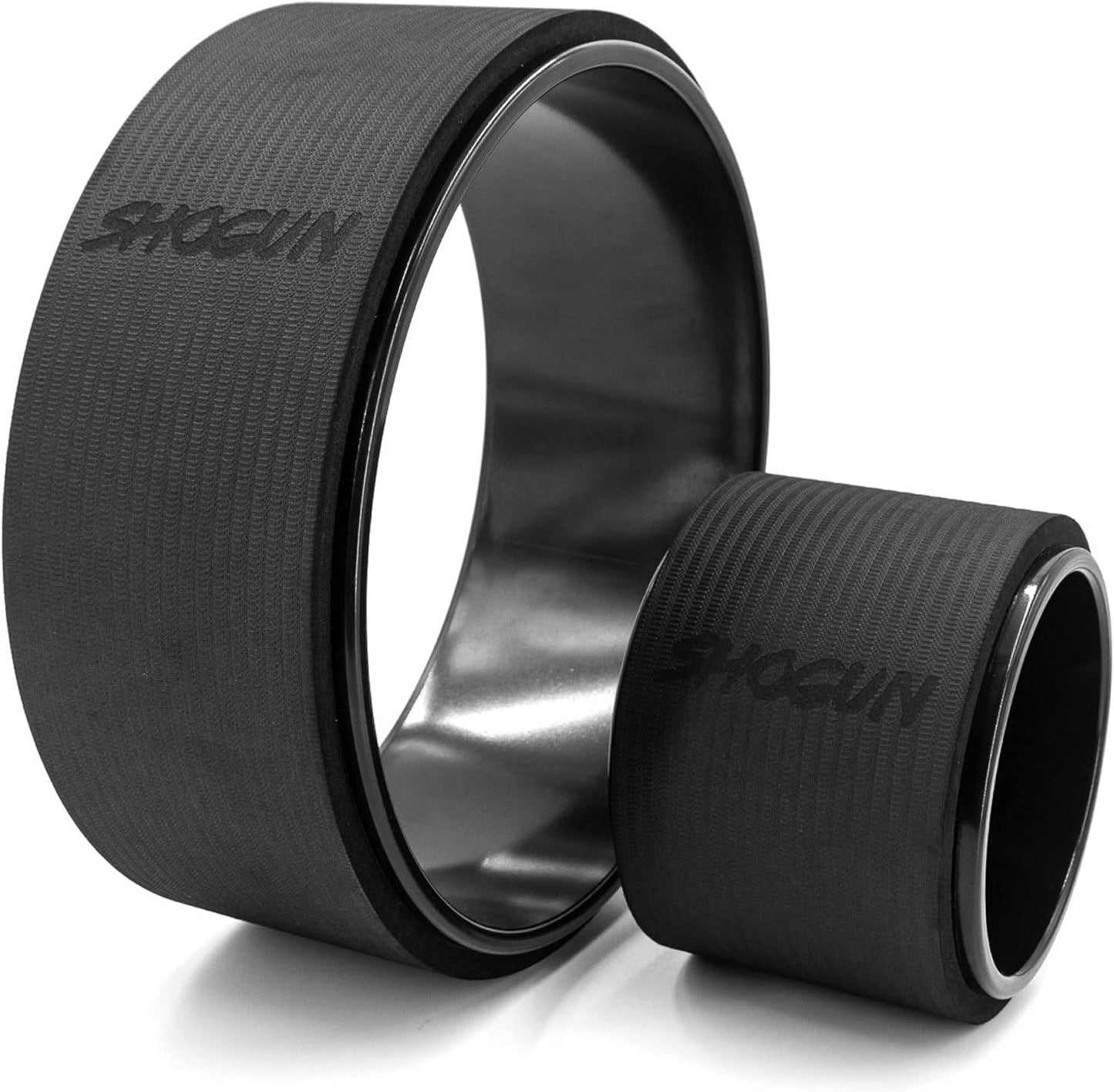 Shogun Yoga Wheel Roller for Back Pain Relief - Back Roller Stretching Device for Spine Stretching, Improved Flexibility & Mobility - zenfulharmony.com
