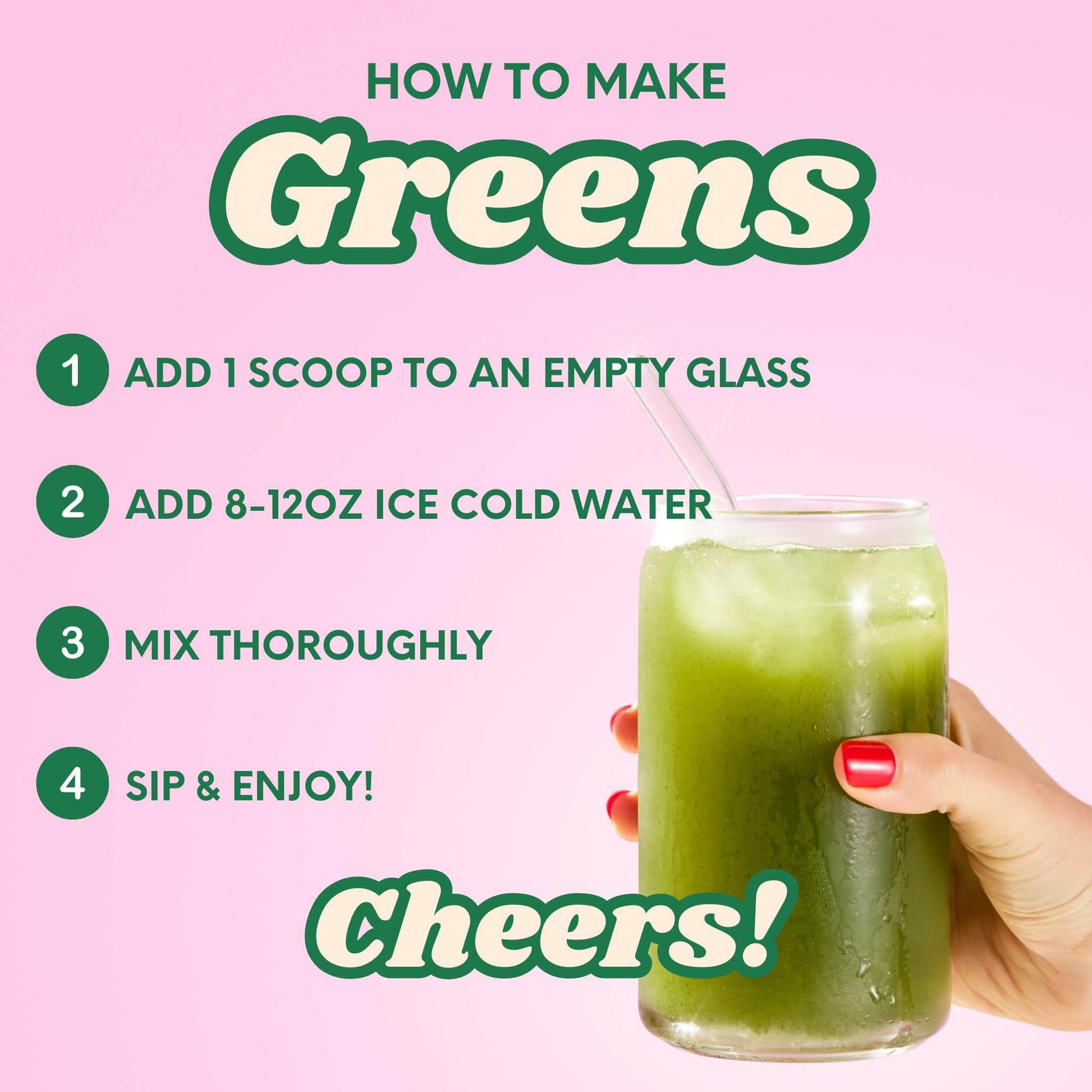 Kiala Nutrition Super Greens, Organic Greens Powder with Spirulina & Chlorella for Digestion, Gut Health, Immunity & Energy, Gluten Free, Vegan, Daily Support for Women, Miami Vice Flavor, 30 Servings - zenfulharmony.com