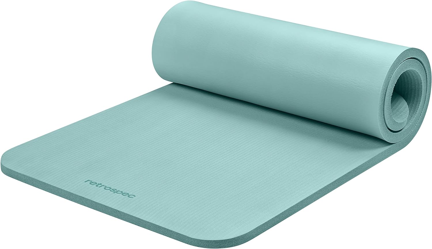Retrospec Solana Yoga Mat 1" Thick With Nylon Carry Strap for Men & Women - Non Slip Exercise Mat for Home Yoga, Pilates, Stretching, Floor & Fitness Workouts - zenfulharmony.com