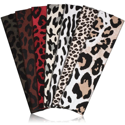Headbands for Women Non Slip - 7PCS Fashion Sports Hair Bands for Women's Hair, Soft Cotton Cloth Stretchy Headbands for Women for Workout Yoga Running - zenfulharmony.com