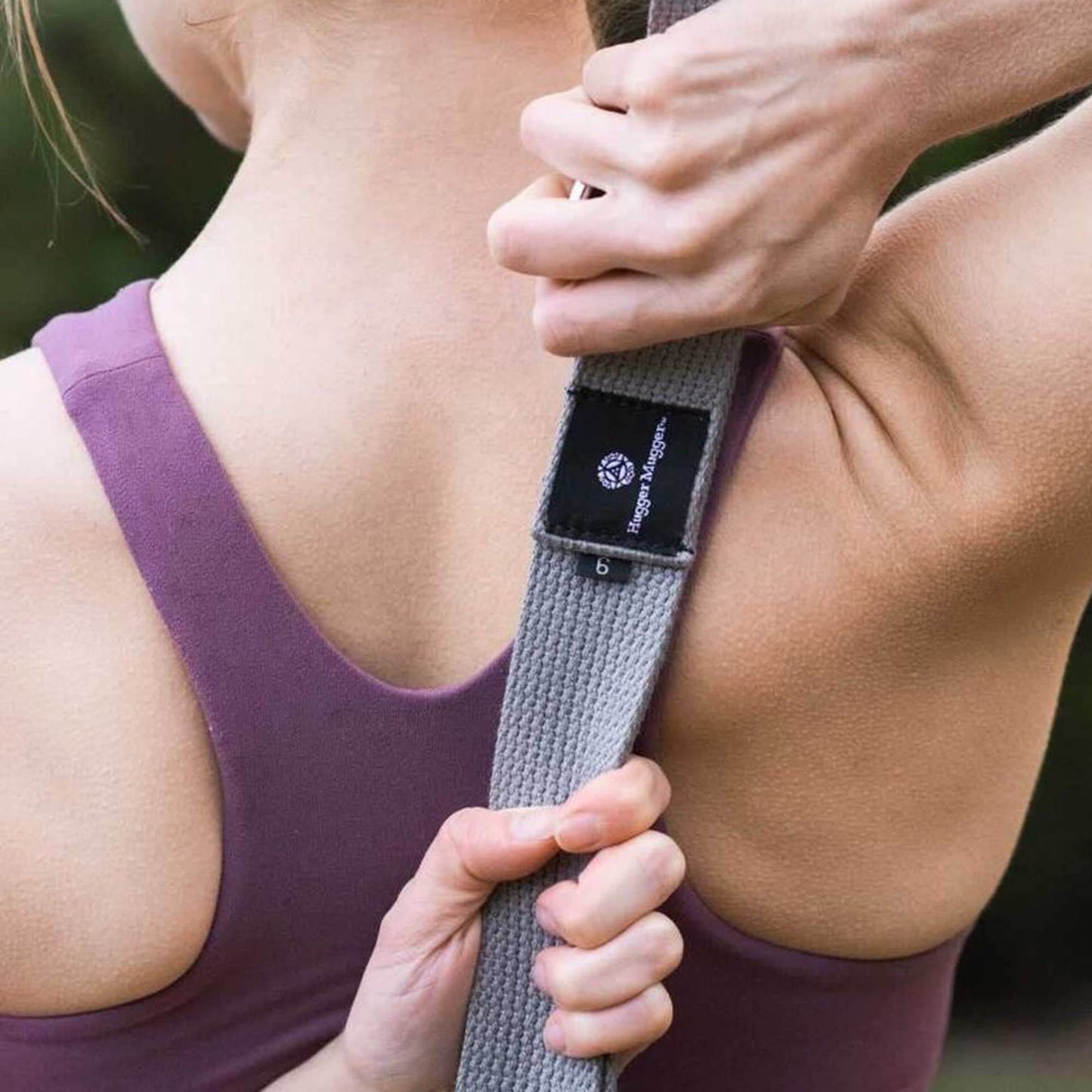 Hugger Mugger Cinch Yoga Strap (Multi-Stripe, 8 ft.) - zenfulharmony.com