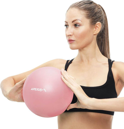 APEXUP Yoga Ball Exercise Ball, Pilates Ball, Anti Slip Stability Ball, Heavy Duty Gym Ball for Fitness, Balance, Core Workout, Physical Therapy - zenfulharmony.com