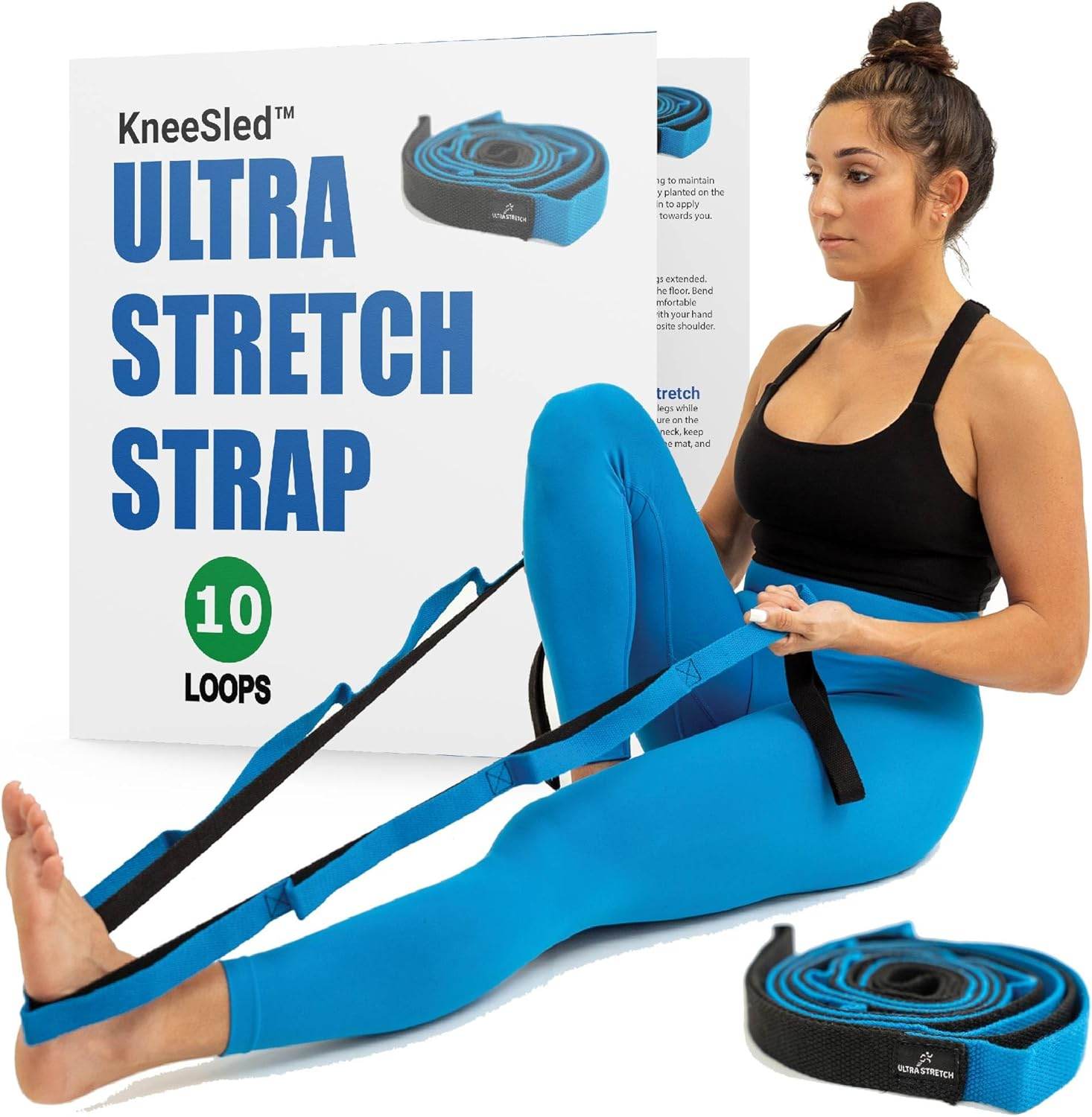 KneeSled™ Ultra Stretch Strap Best Choice for Physical Therapy U.S.A. - zenfulharmony.com