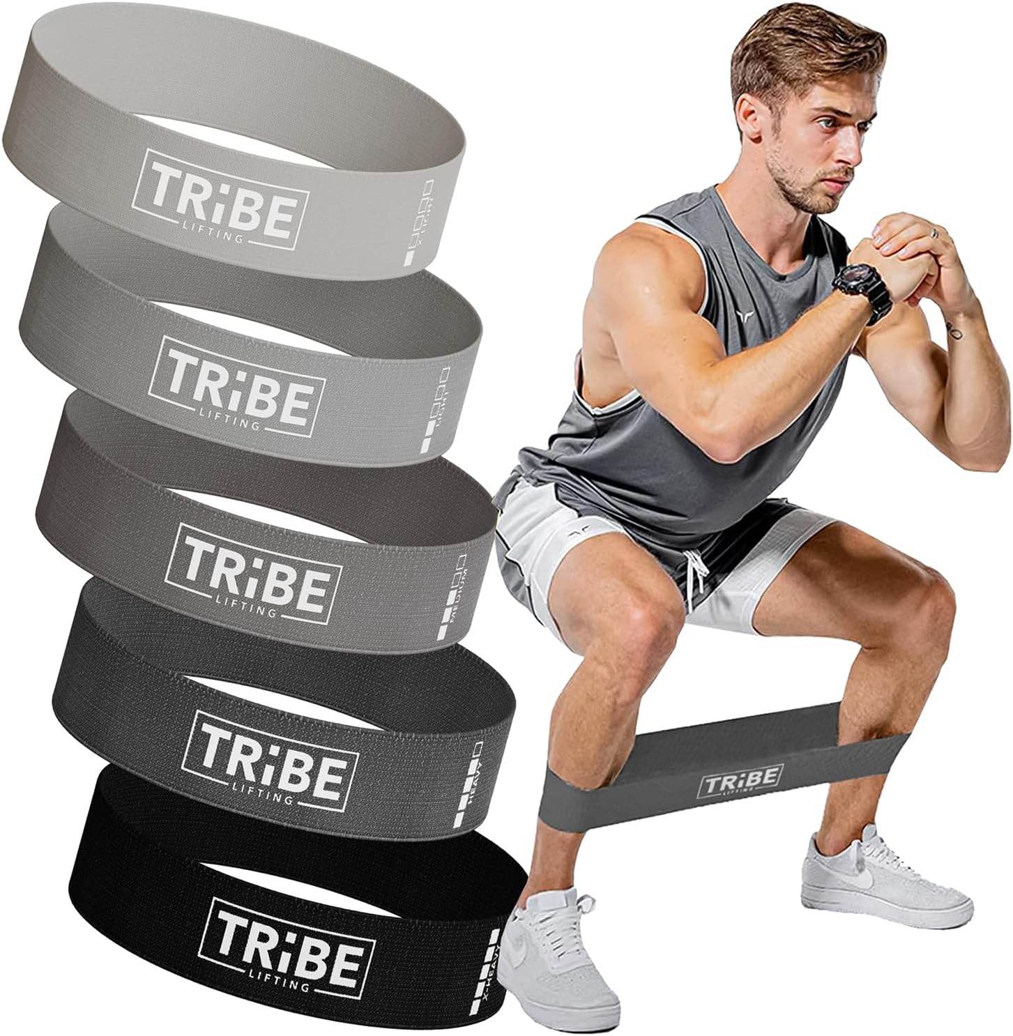 Fabric Resistance Bands for Working Out - Booty Bands for Women and Men - Exercise Bands Resistance Bands Set - Workout Bands Resistance Bands for Legs - Fitness Bands - zenfulharmony.com