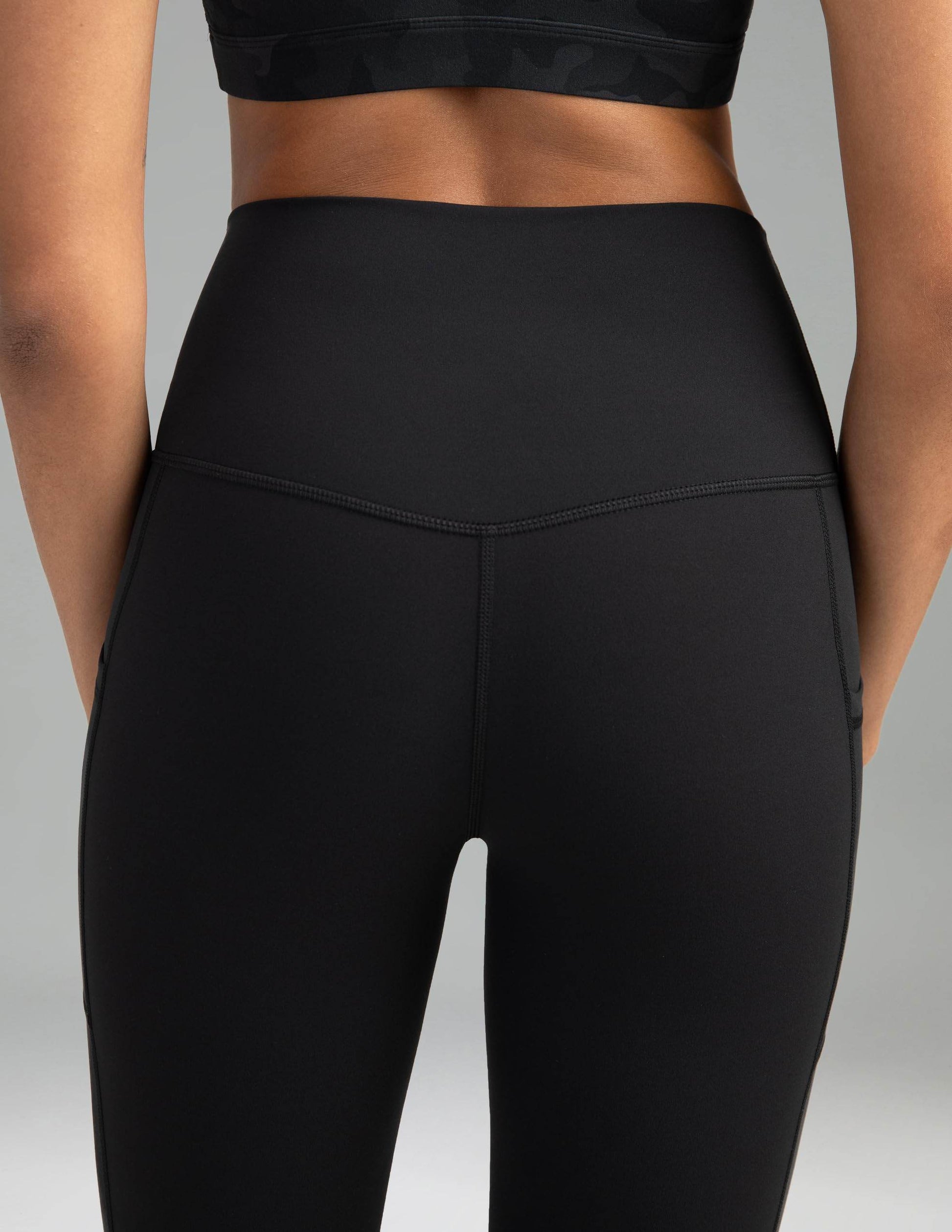 Colorfulkoala Women's High Waisted Tummy Control Workout Leggings 7/8 Length Yoga Pants with Pockets (M, Black) - zenfulharmony.com