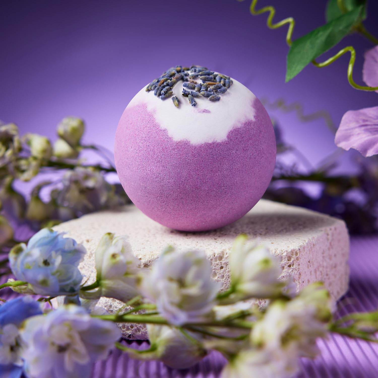 Gifts for Women, Mom, Wife, Girlfriend, Sister, Her - Happy Birthday, Christmas, Valentine's Day, Mothers Day Gifts - Lavender Spa Gift Basket Set - zenfulharmony.com