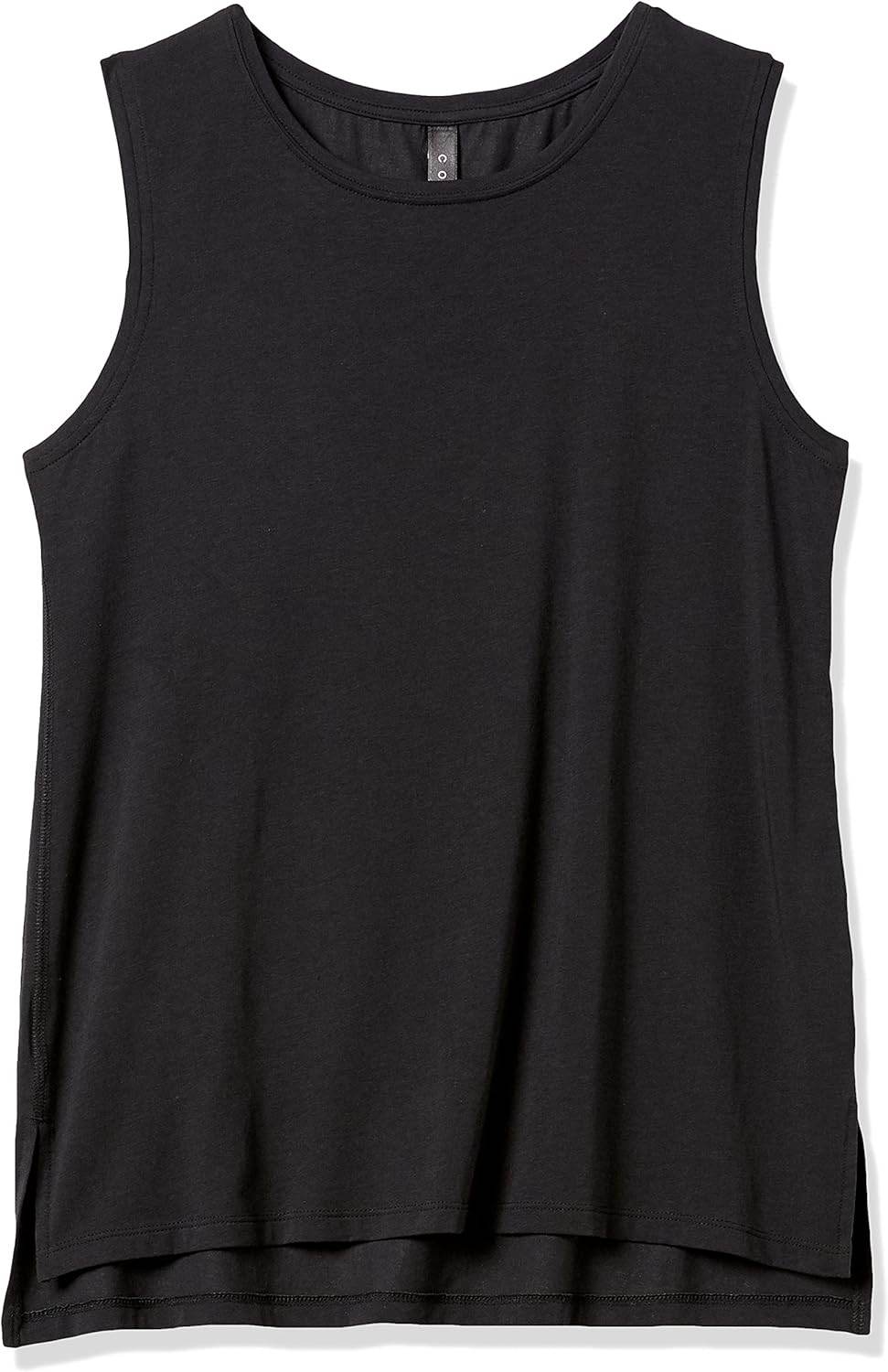 Amazon Essentials Women's Soft Cotton Relaxed-Fit Yoga Tank (Available in Plus Size) (Previously Core 10) - zenfulharmony.com