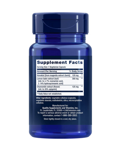 Life Extension Herbal Sleep PM – Natural Sleep Supplement Without Melatonin - with Lemon Balm, Honokiol & Chamomile Extracts for Healthy Sleep - Non-GMO, Gluten-Free - 30 Vegetarian Capsules - zenfulharmony.com