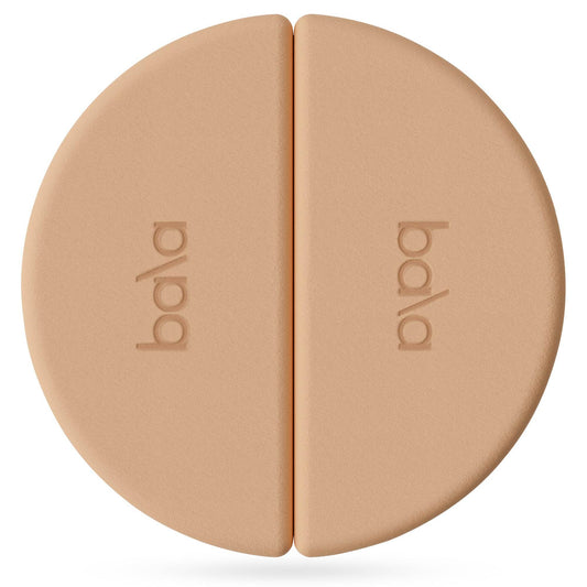Bala Balance Blocks 2 Pack, Yoga Blocks for Working Out, (Sand) - Semi-Circular Yoga Accessories for Stretching & Exercise - Yoga Equipment for Home Workout - Yoga Block Essentials for Women & Men - zenfulharmony.com