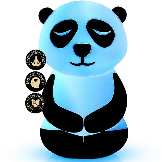 Calm Collective Peaceful Panda Breathing Trainer Light for Calming Stress, Anxiety Relief Items for ADHD, Mindfulness Meditation Tools for Depression, Great Self Care and Mental Health Gifts - zenfulharmony.com