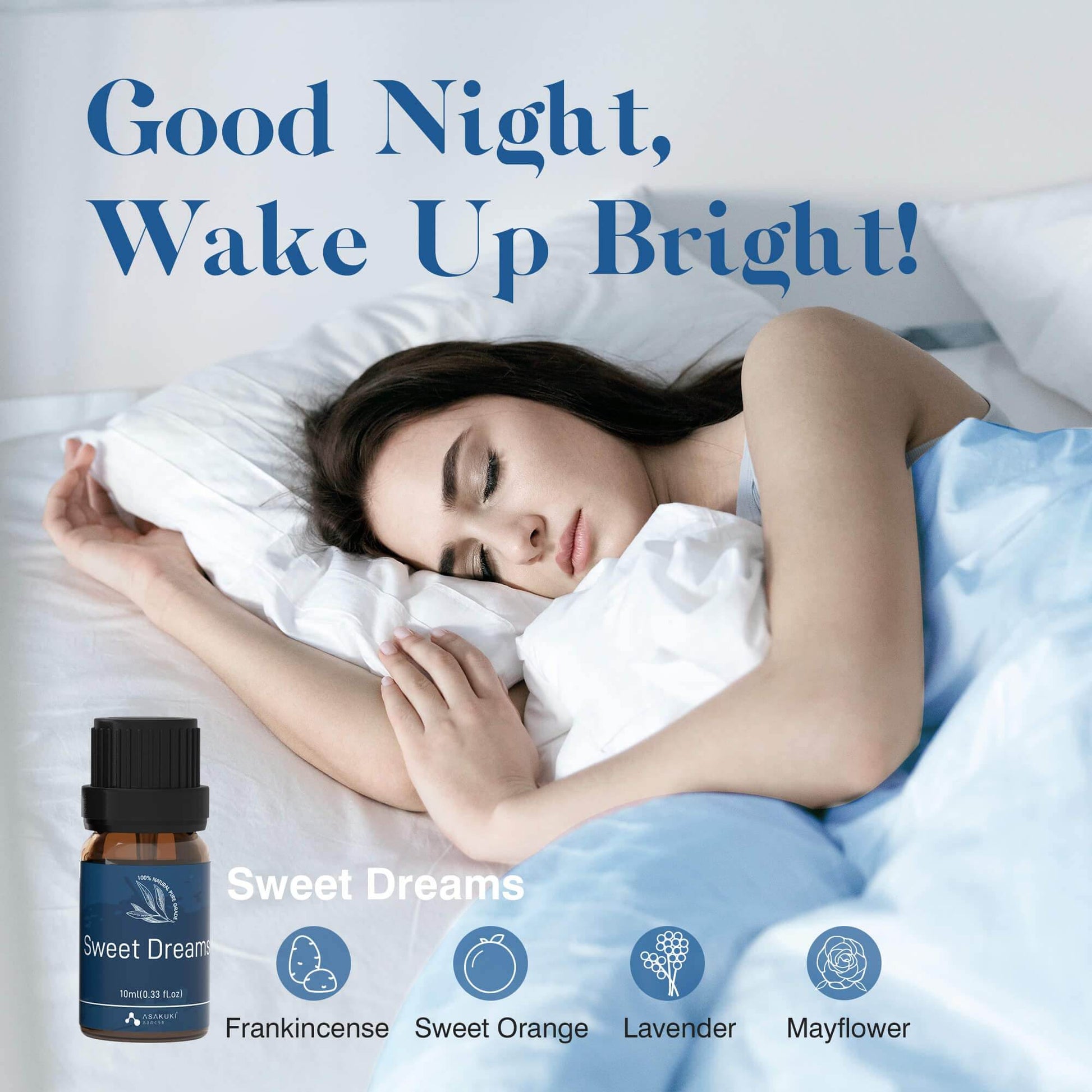 ASAKUKI Essential Oil Blends, Essential Oils Set for Diffusers for Home, Well-Being Kit- Calming, Dreams, Breathe, Relaxing, Mood, Fresh Air Aromatherapy Oils for Humidifiers, Massage, 6x10ml - zenfulharmony.com