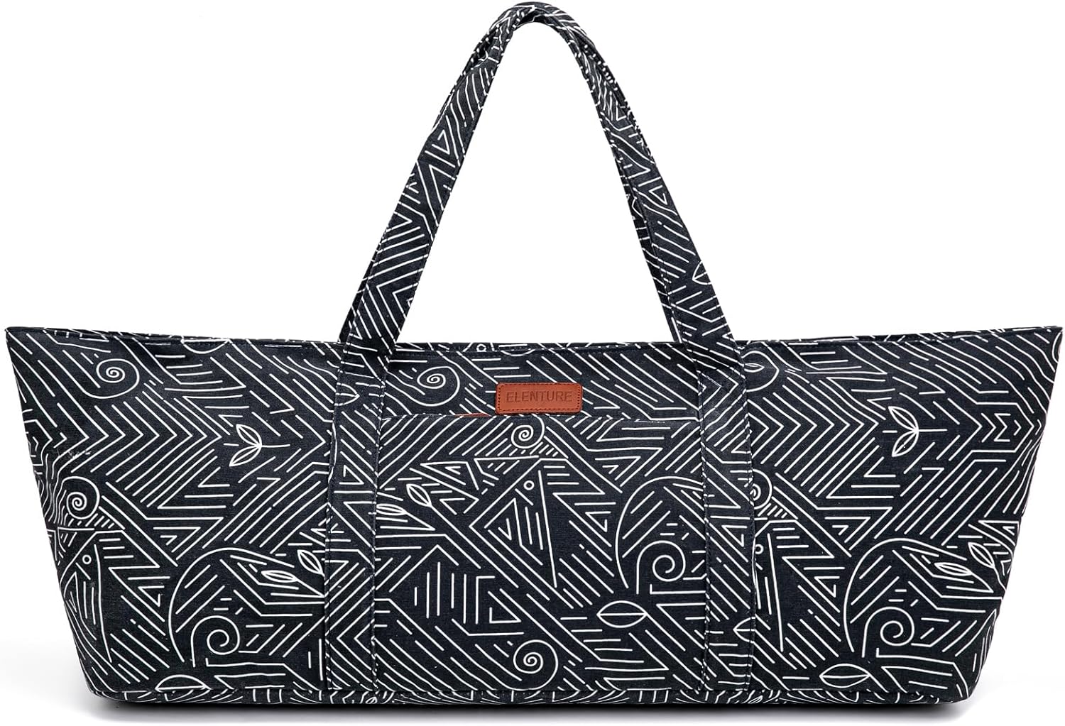Large Yoga Mat Bag for Women Men, Travel Yoga Gym Bag for Pilates Office Beach Workout, Yoga Mat Tote Carrier with Mat Strap for 1/4" 1/2" Thick Exercise Yoga Mat - zenfulharmony.com