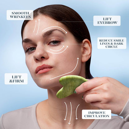 BAIMEI IcyMe Ice Roller for Face Women and Gua Sha Facial Tool Set, Ice Face Roller Reduces Puffiness, Relieves Migraines, Skin Care Tools, Self Care Gift for Women - Pink - zenfulharmony.com